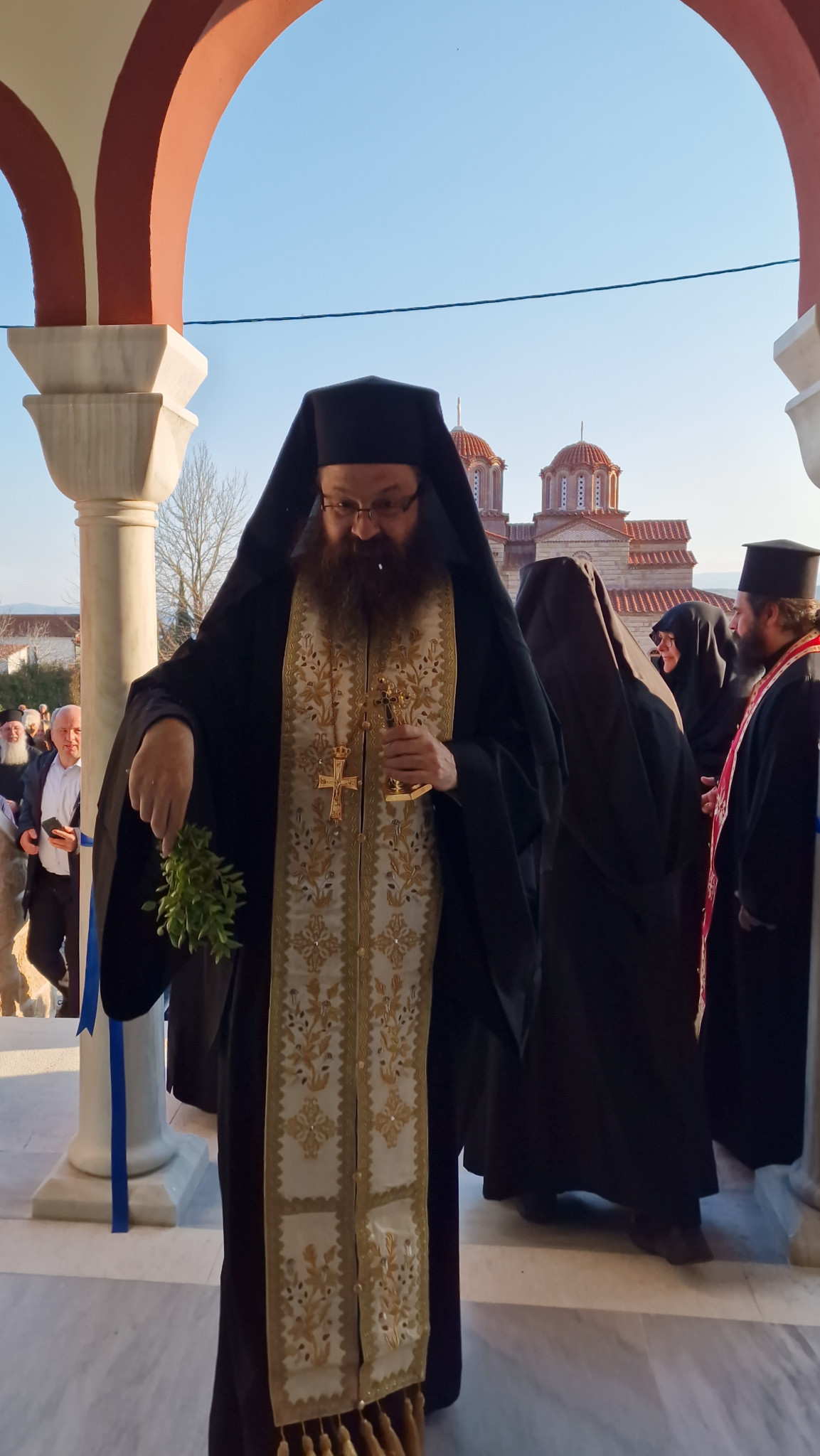 Εγκαίνια του νέου Συνοδικού στην Ιερά Μονή Αγίου Ιλαρίωνος Προμάχων ανήμερα της Κυριακής της Ορθοδοξίας