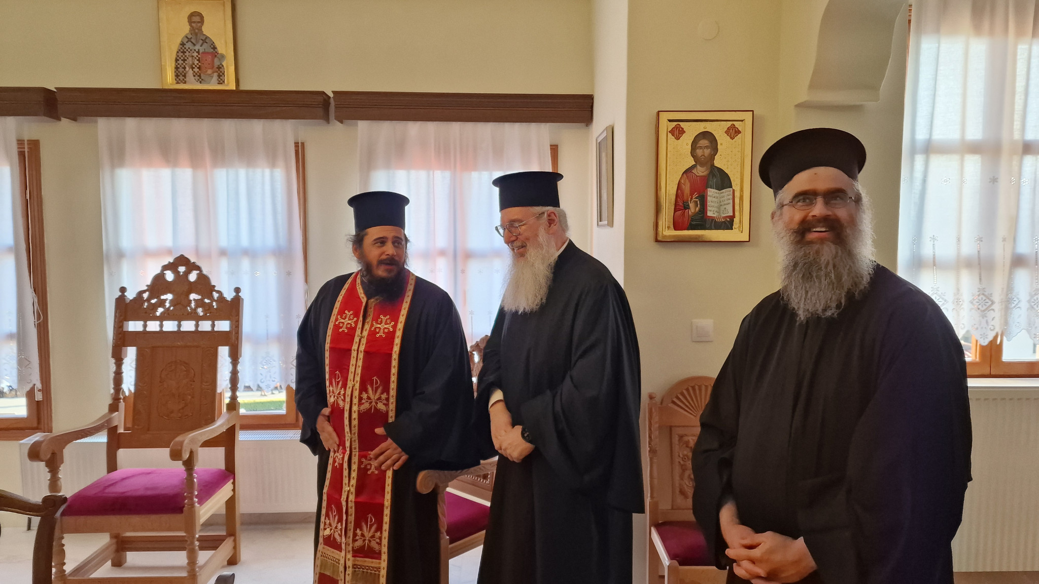 Εγκαίνια του νέου Συνοδικού στην Ιερά Μονή Αγίου Ιλαρίωνος Προμάχων ανήμερα της Κυριακής της Ορθοδοξίας