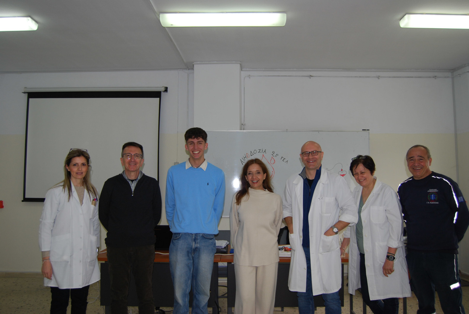 Εθελοντική Αιμοδοσία στο 2ο ΓΕΛ ΕΔΕΣΣΑΣ