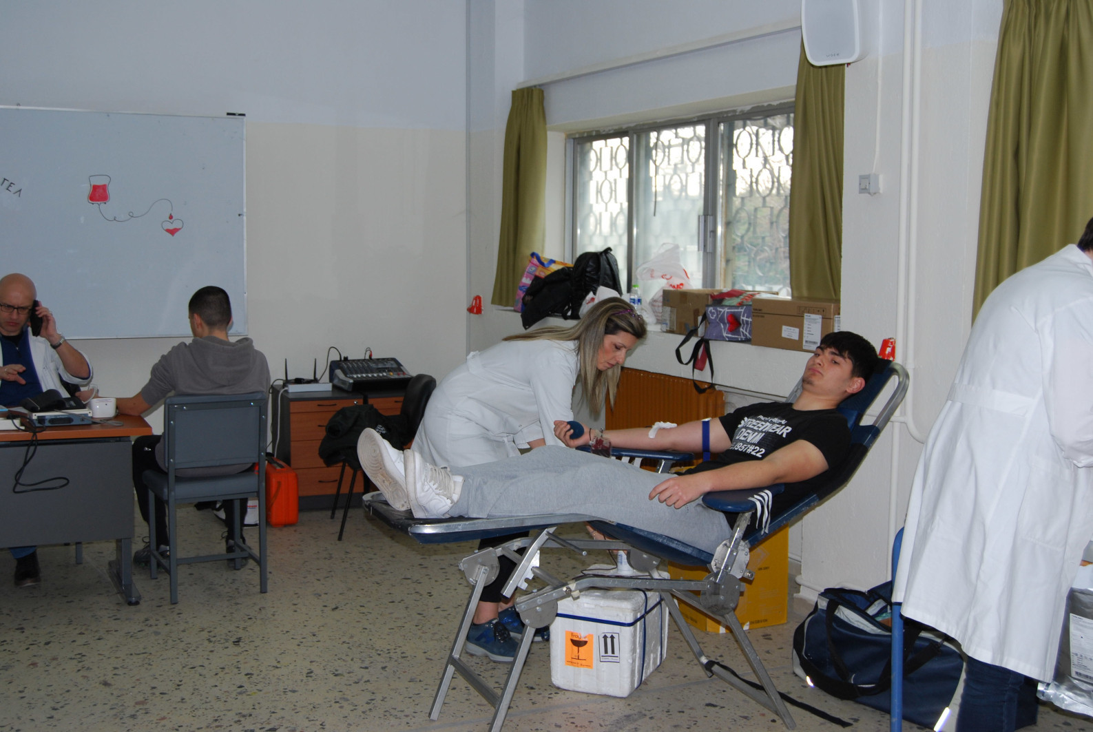 Εθελοντική Αιμοδοσία στο 2ο ΓΕΛ ΕΔΕΣΣΑΣ