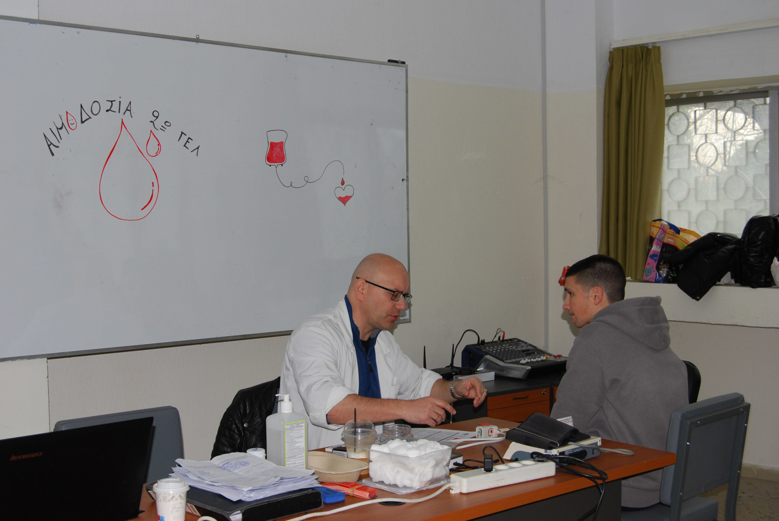 Εθελοντική Αιμοδοσία στο 2ο ΓΕΛ ΕΔΕΣΣΑΣ