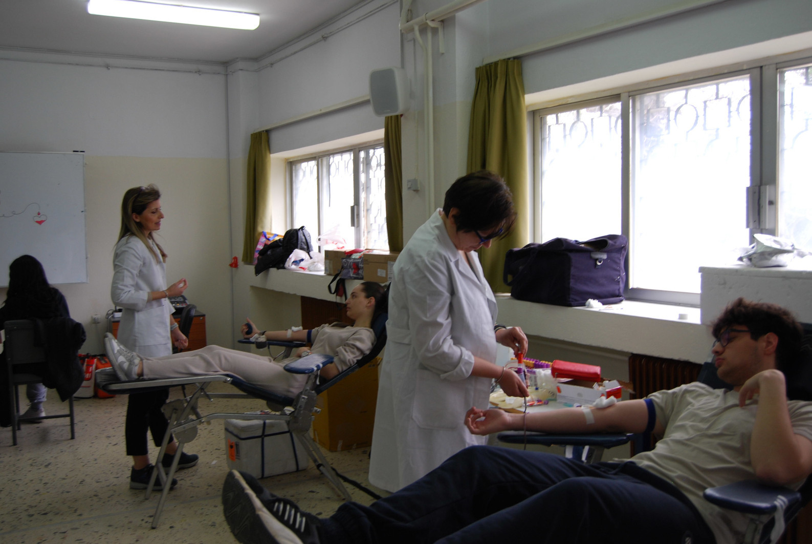 Εθελοντική Αιμοδοσία στο 2ο ΓΕΛ ΕΔΕΣΣΑΣ