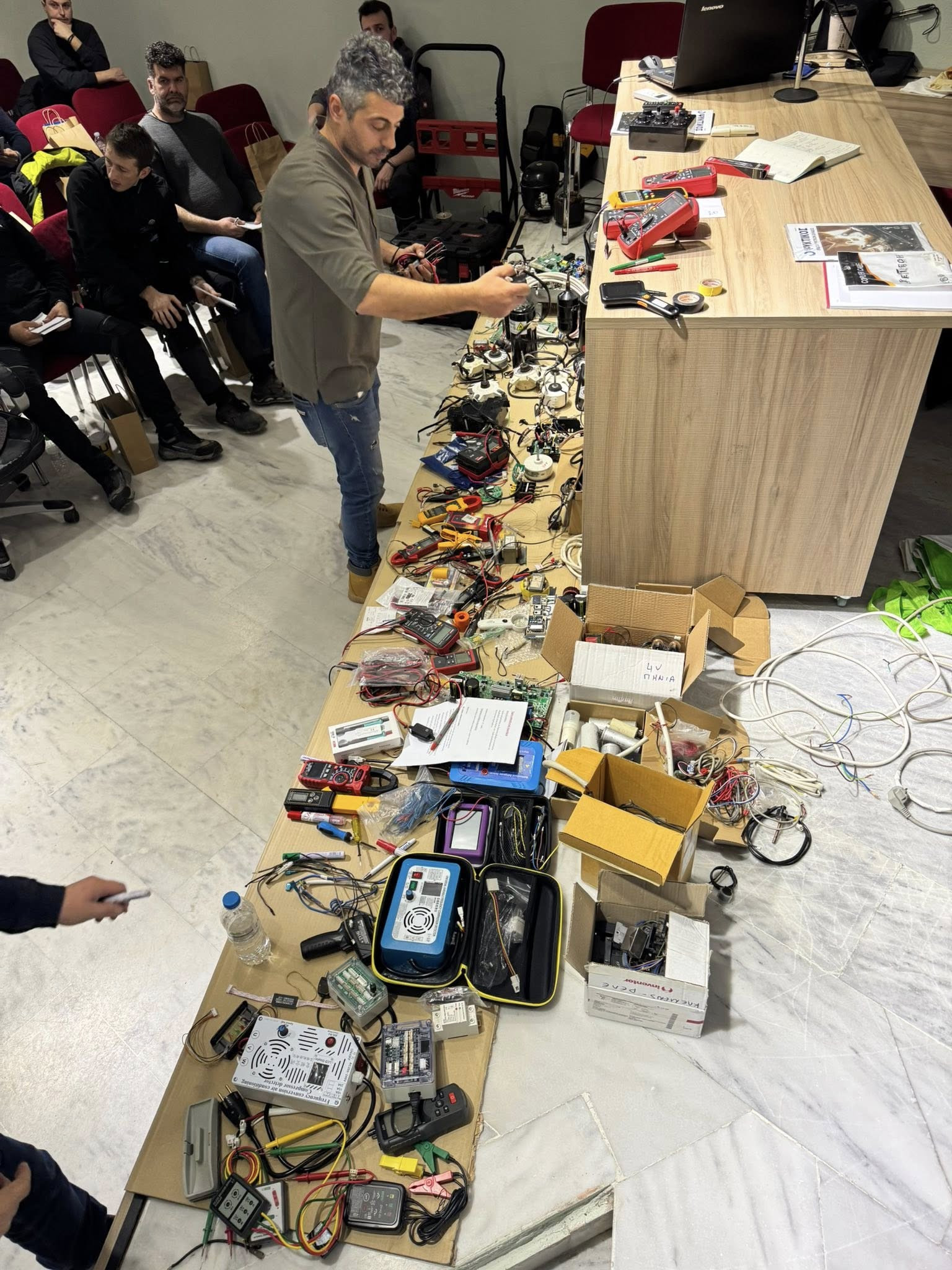 Γιαννιτσά: Άρτια οργάνωση και επιτυχία στο 1ο μέρος του τεχνικού σεμιναρίου του Σωματείου Ψυκτικών