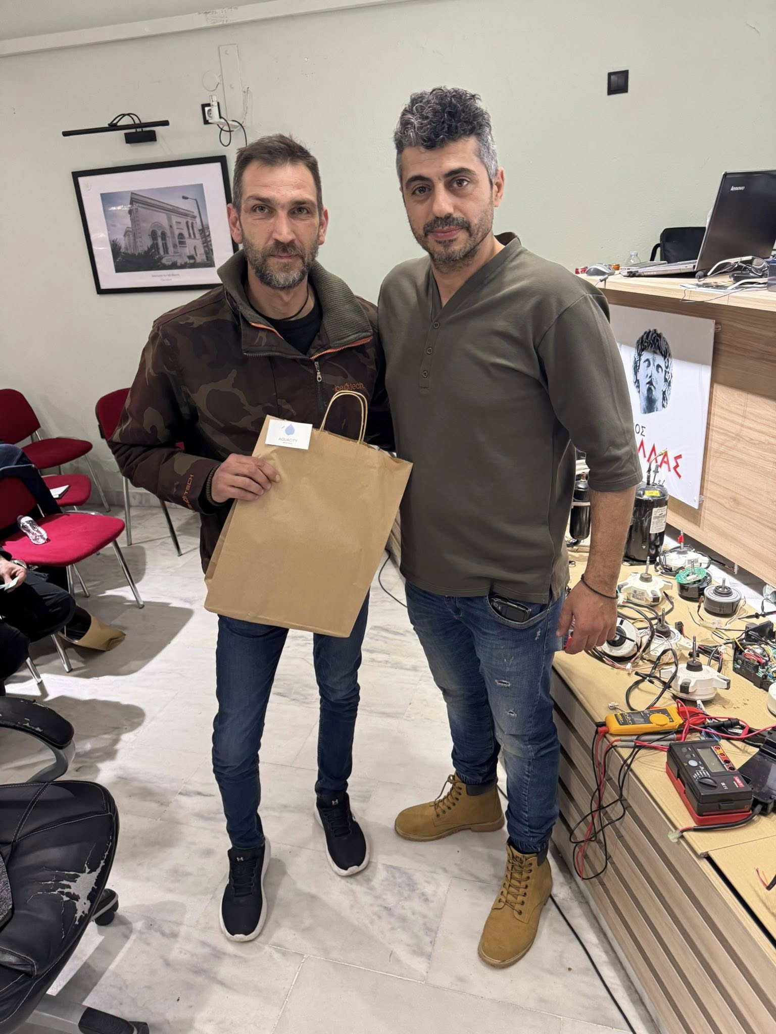 Γιαννιτσά: Άρτια οργάνωση και επιτυχία στο 1ο μέρος του τεχνικού σεμιναρίου του Σωματείου Ψυκτικών