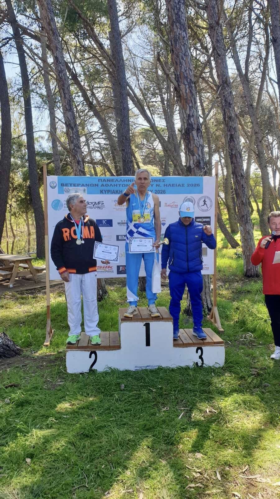 Δεν τον πίανουν...1ος και στον Πύργο ο Στάθης Καστερίδης