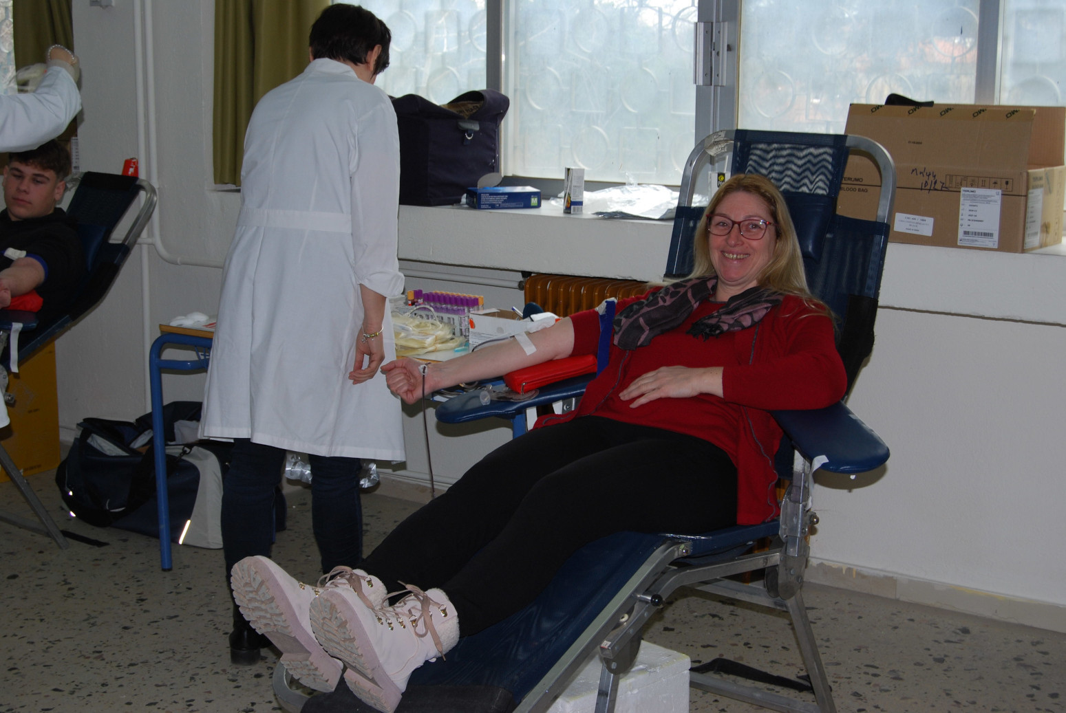 Εθελοντική Αιμοδοσία στο 2ο ΓΕΛ ΕΔΕΣΣΑΣ