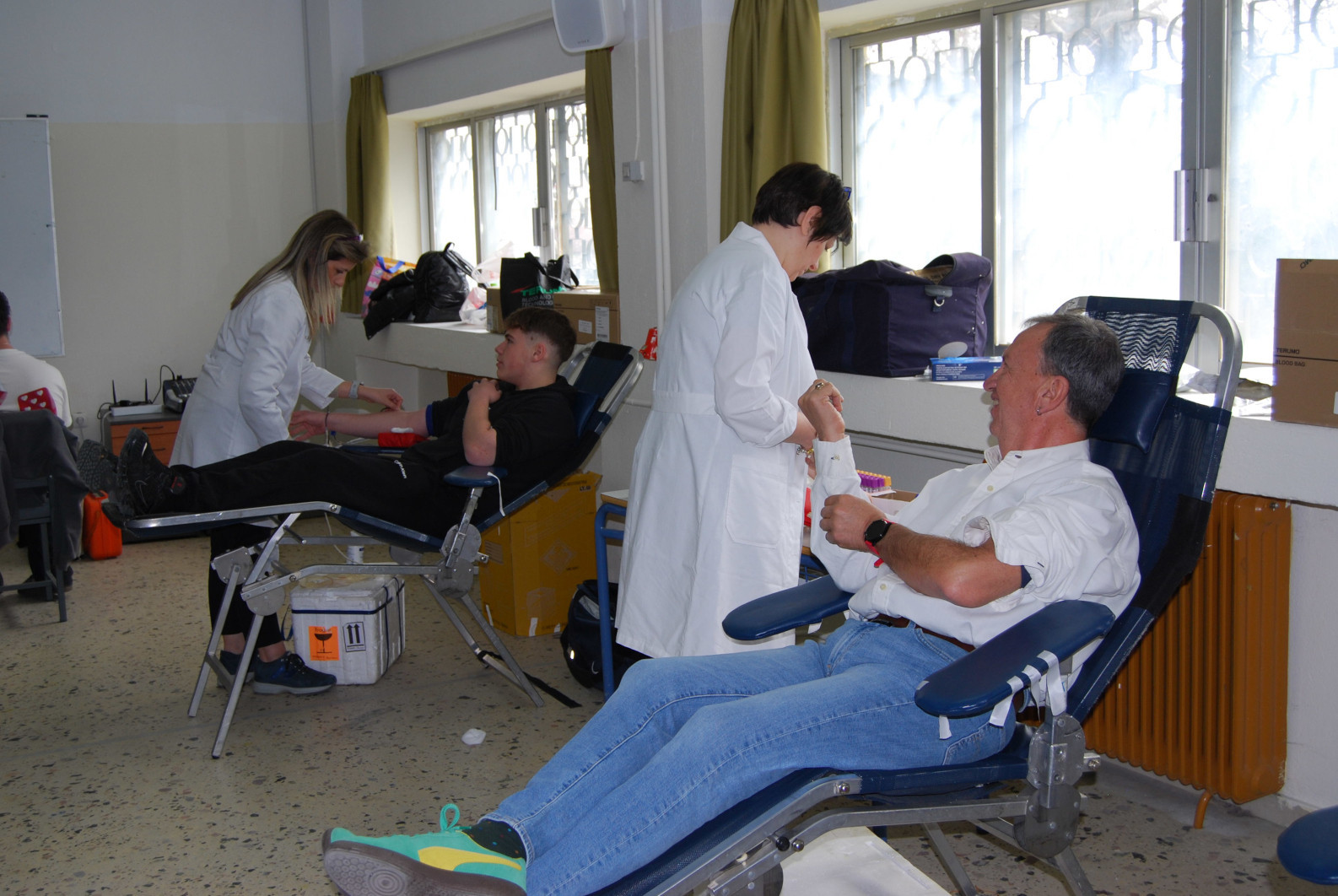 Εθελοντική Αιμοδοσία στο 2ο ΓΕΛ ΕΔΕΣΣΑΣ