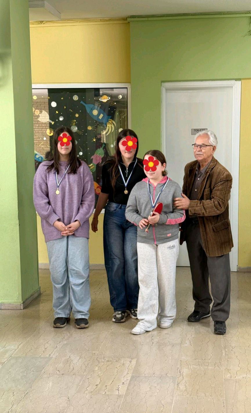 Αγώνες Επιτραπέζιας Αντισφαίρισης στο 1ο Δημοτικό Σχολείο Κρύας Βρύσης