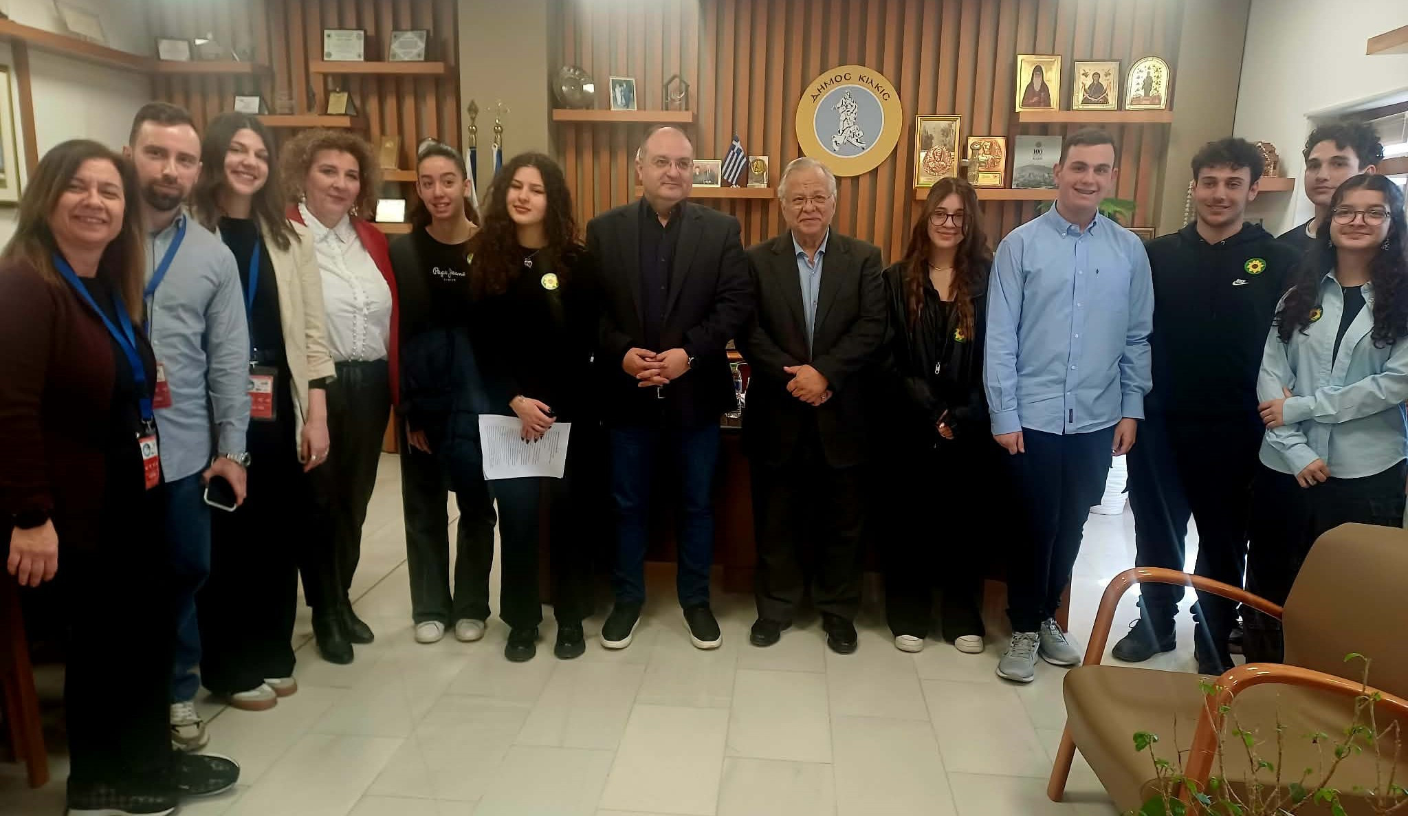 Συνάντηση του Προέδρου ‘’Του Χαμόγελου του Παιδιού’’ με τον Δήμαρχο Κιλκίς