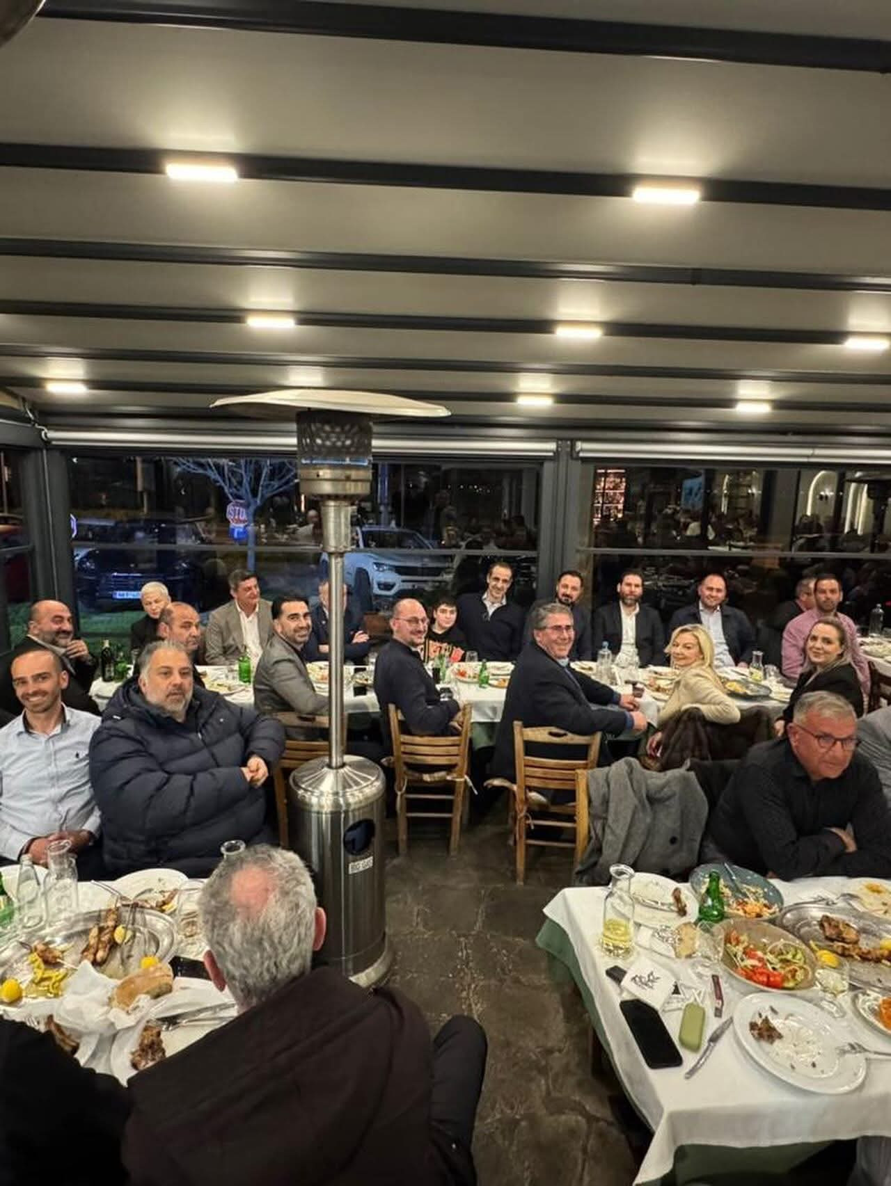 Στην Πέλλα ο Γρηγόρης Δημητριάδης: Δείπνο με νέους της περιοχής