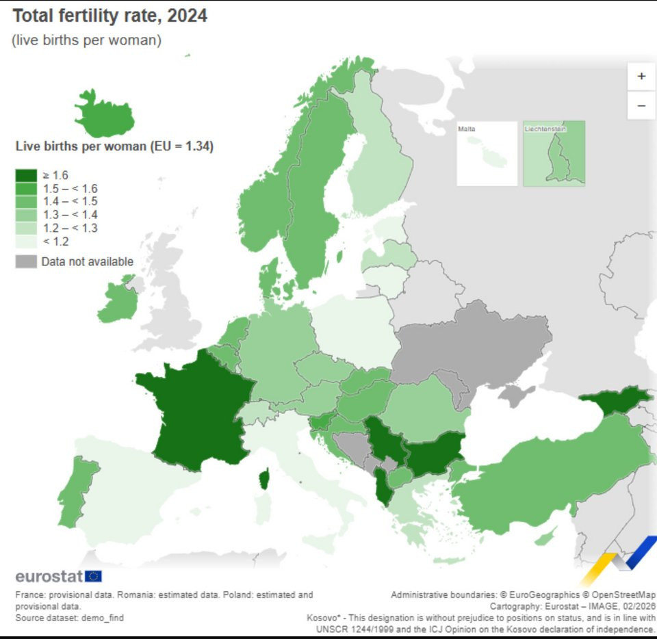 Καταρρέουν οι γεννήσεις -Ηχηρό καμπανάκι και για το ασφαλιστικό σύστημα