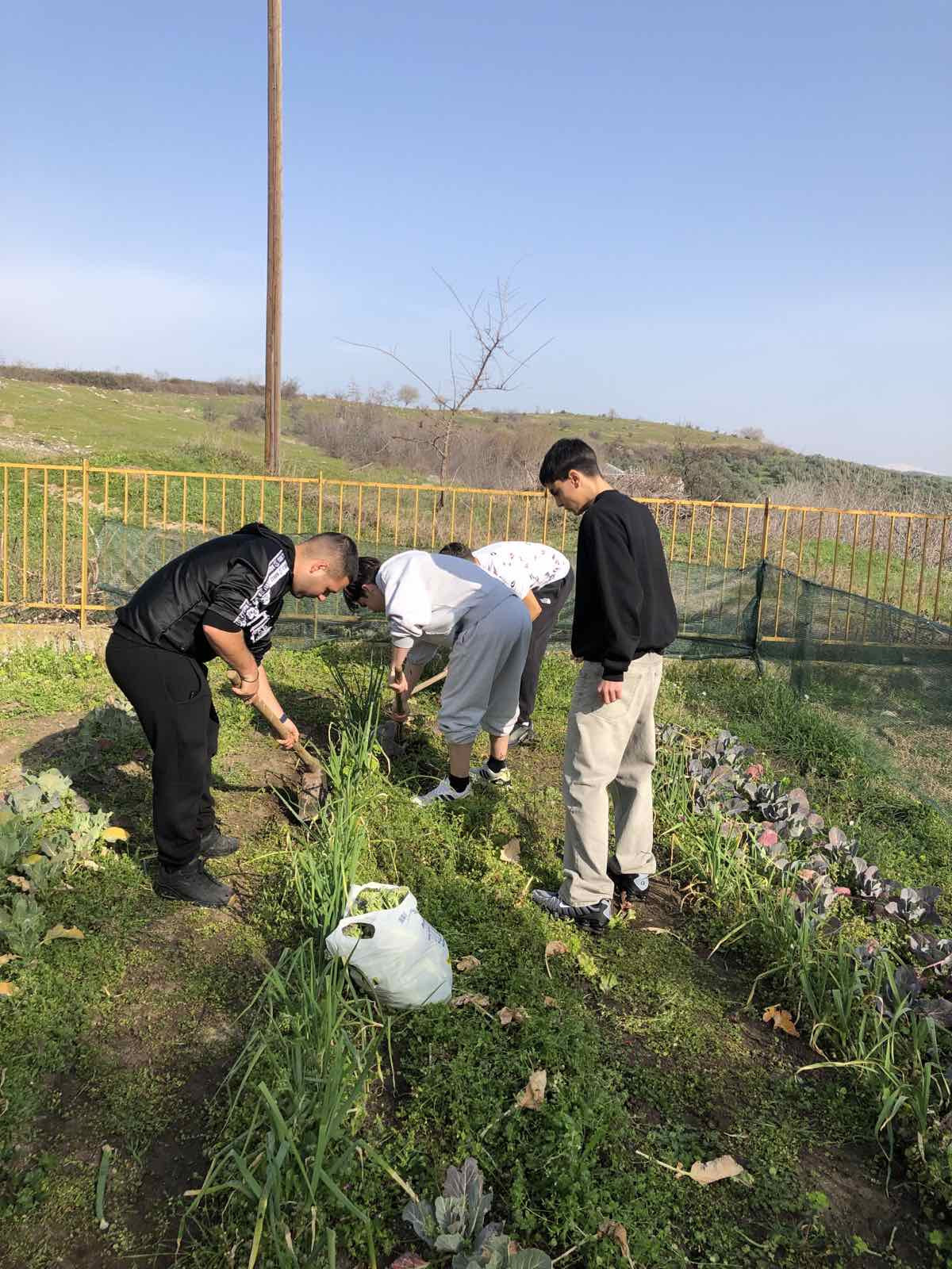 Το ΓΕΛ Καλής προσφέρει τη δική του συγκομιδή στο συσσίτιο του Ι.Ν. Αγίου Στεφάνου Σκύδρας