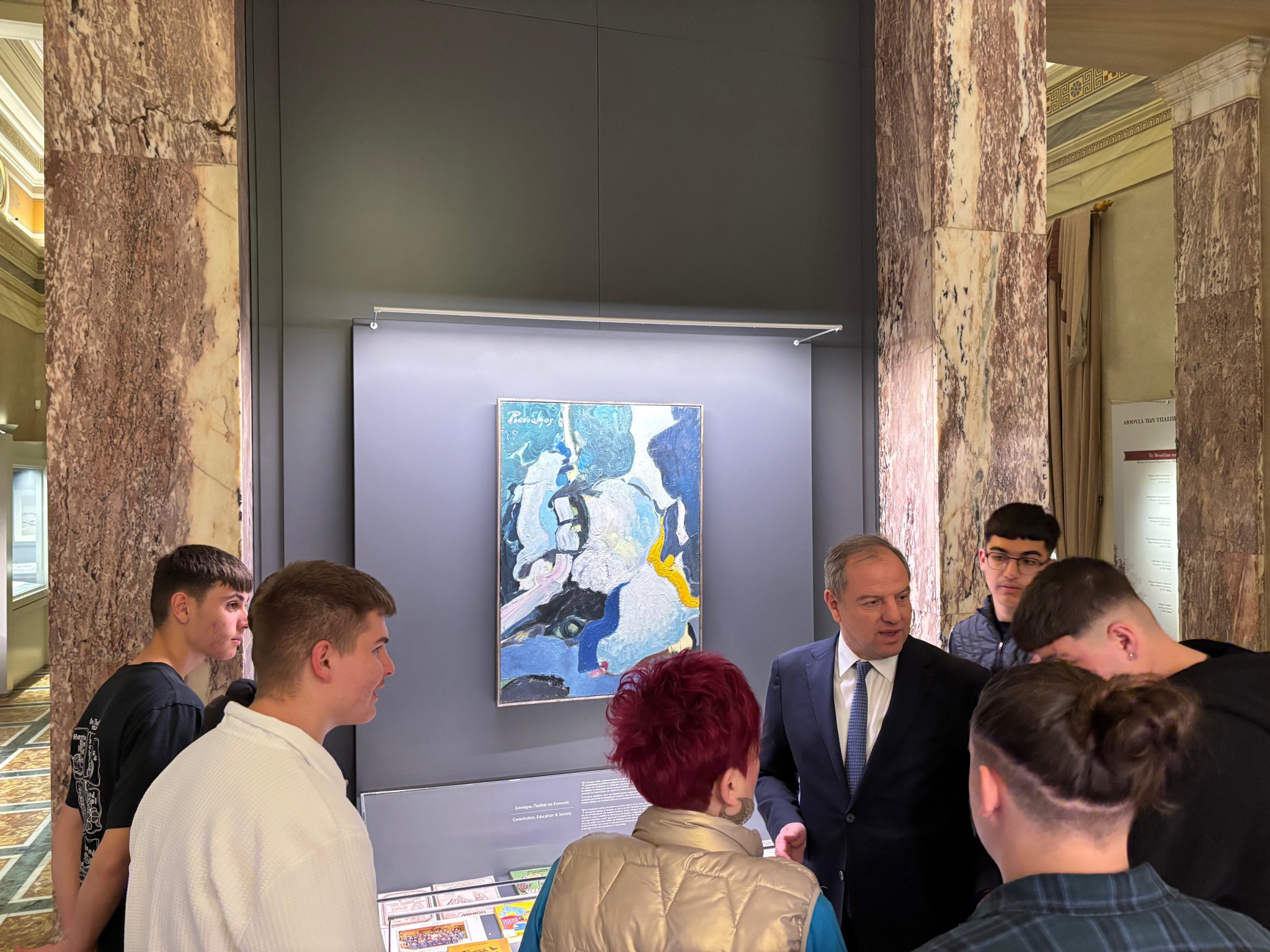 Σταμενίτης: Συνάντηση με μαθητές της Πέλλας που συμμετείχαν στο Young Business Talents
