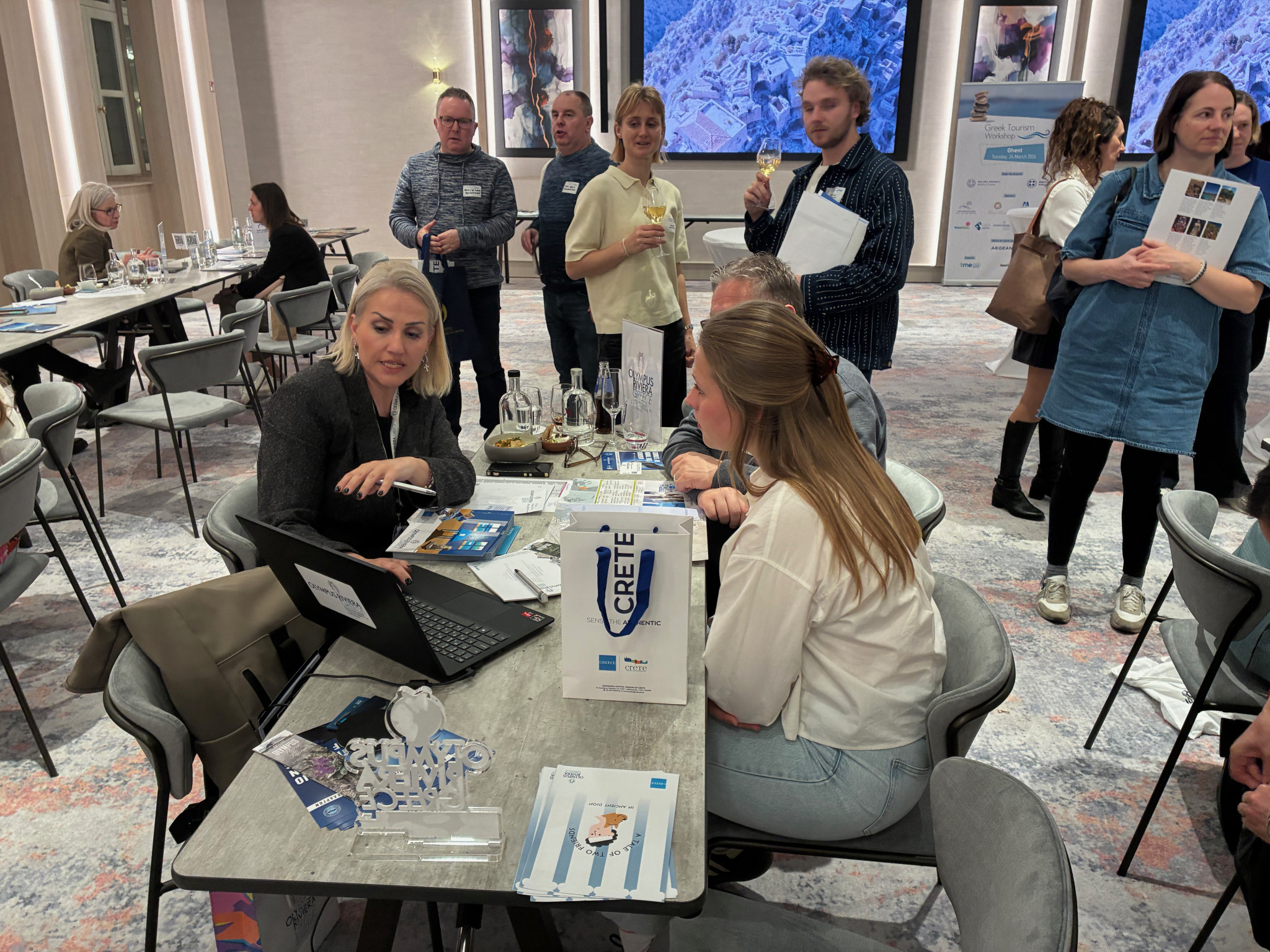 Ο Τουριστικός Οργανισμός της Πιερίας στην εκδήλωση «Greek Tourism Workshop» στη Γάνδη