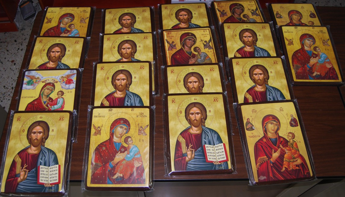 2ο ΓΕΛ Έδεσσας- Ευχαριστήριο -Δωρεά εικόνων από την Ιερά Μητρόπολη Εδέσσης, Πέλλης και Αλμωπίας