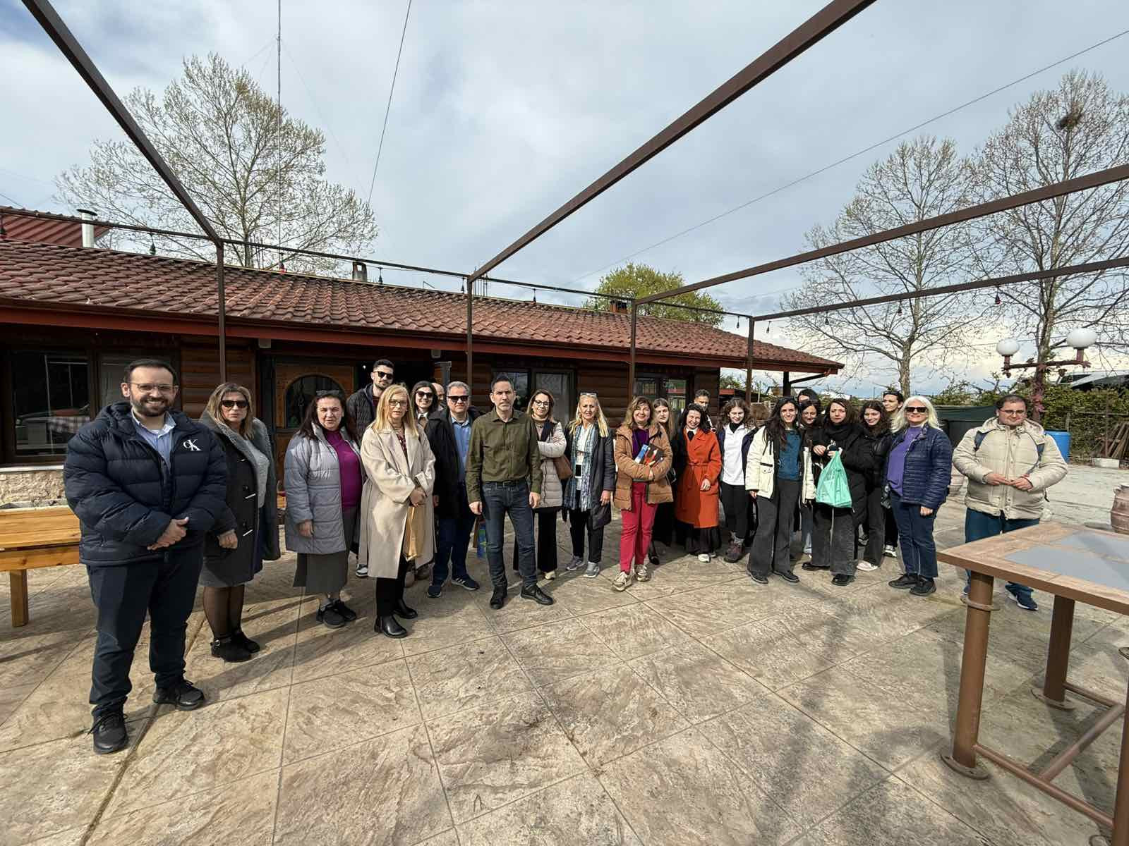 Ο Τουριστικός Οργανισμός της Πιερίας διοργάνωσε εκπαιδευτική επίσκεψη μεταπτυχιακών φοιτητών του Α.Π.Θ. στην Πιερία