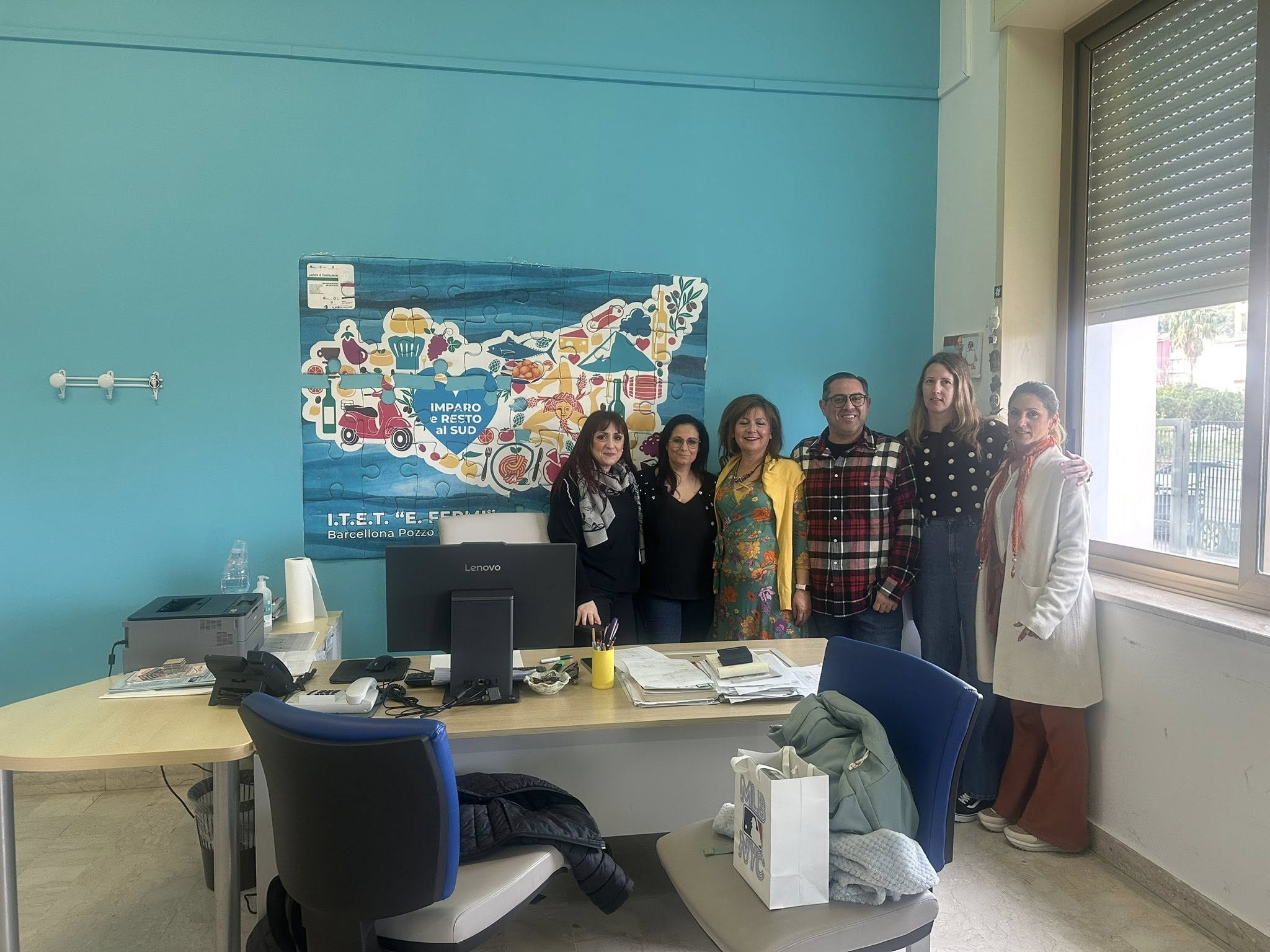 Εκπαιδευτική κινητικότητα Erasmus+ του 1ου ΕΚ Έδεσσας στο I.T.E.T. “E. Fermi” της Σικελίας