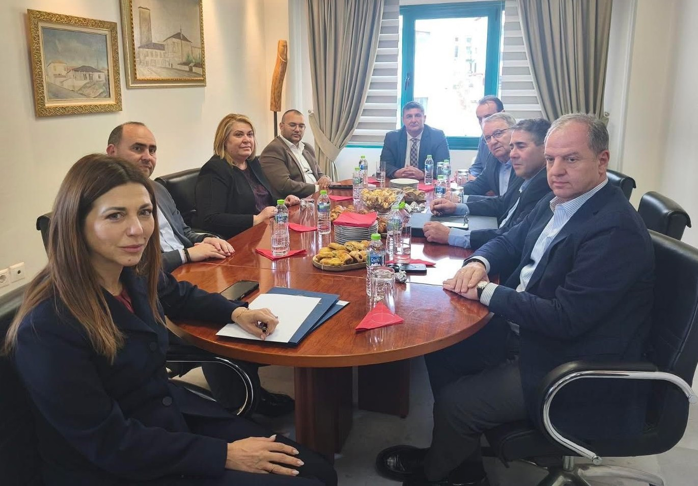 Η Υπ. Παιδείας Σοφία Ζαχαράκη στον Δήμο Πέλλας – Στο επίκεντρο η εκπαιδευτική καινοτομία και οι σχολικές υποδομές