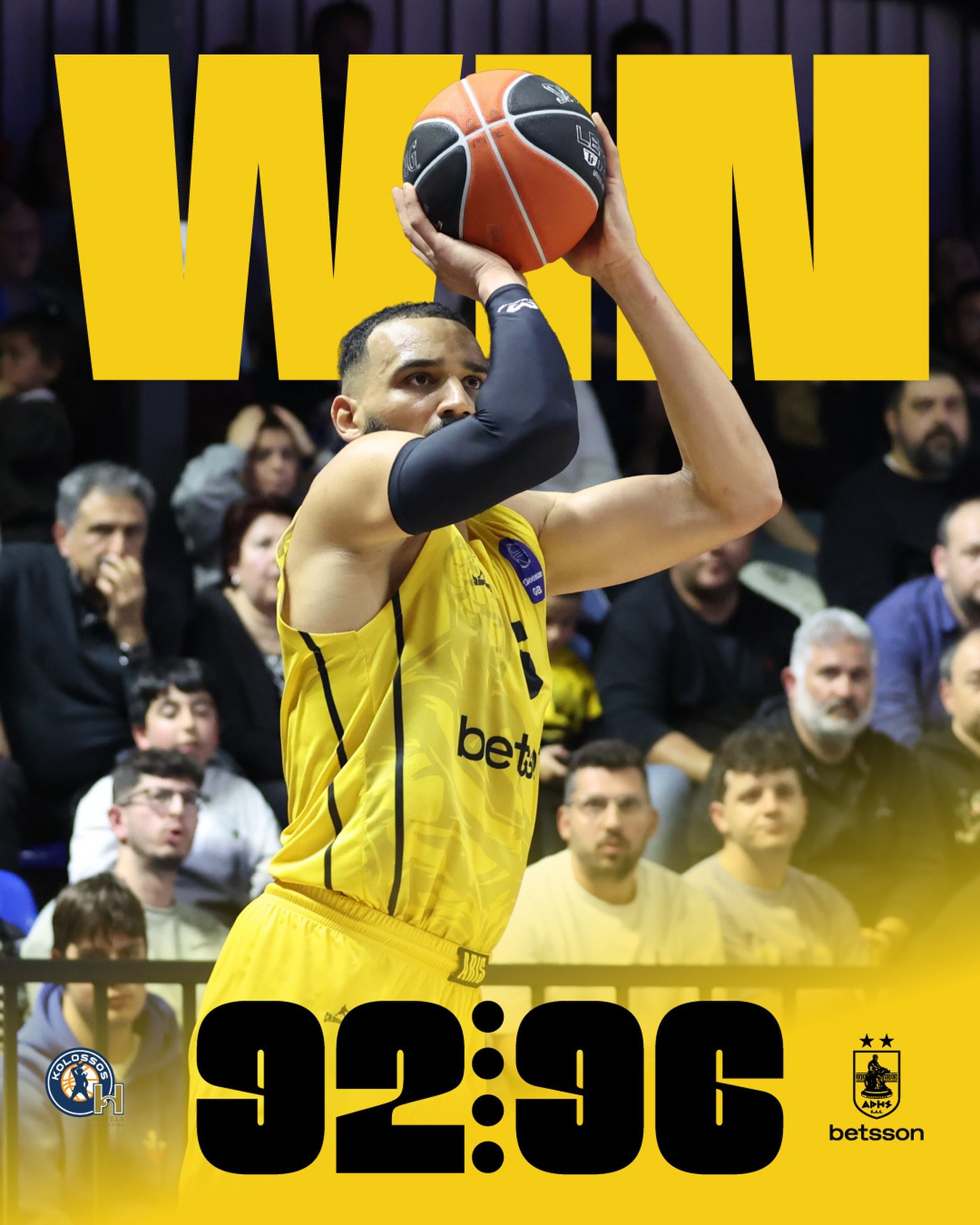 Άρης γερά, στον θρόνο σου ξανά – 7η συνεχόμενη νίκη και «λύγισε» τον κακό του δαίμονα στη Ρόδο