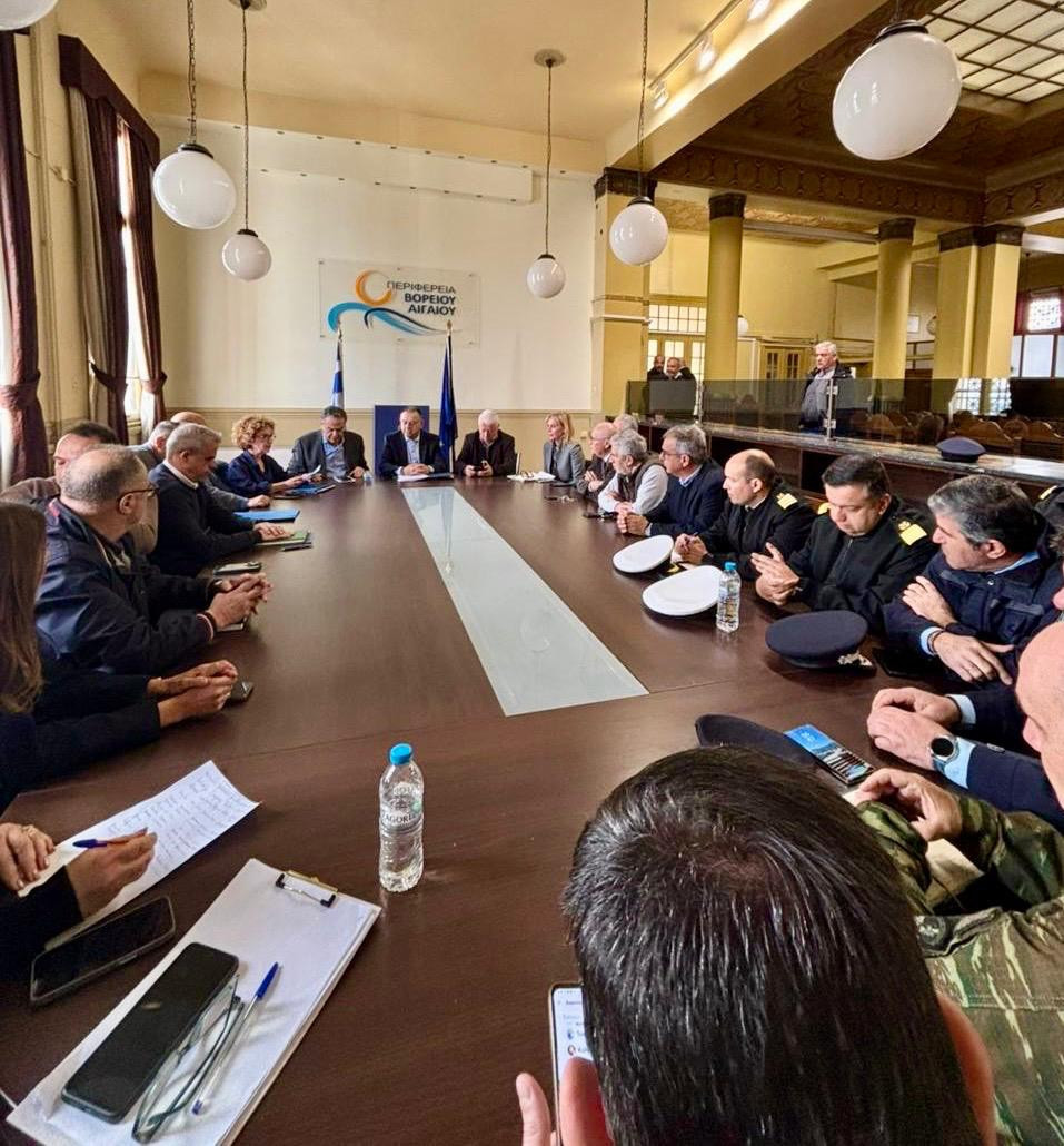 Στη Λέσβο ο ΥφΑΑΤ Χρήστος Κέλλας – Σε πλήρη εφαρμογή το σχέδιο περιορισμού του αφθώδους πυρετού