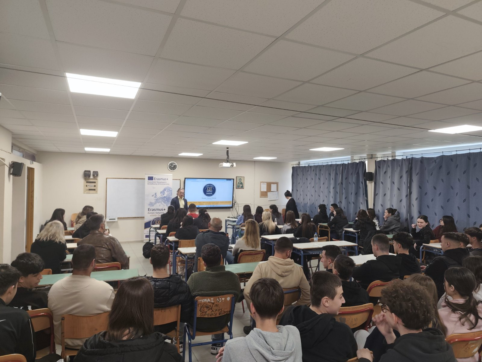 Διάχυση αποτελεσμάτων προγράμματος Erasmus+ στο Γενικό Λύκειο Καλής