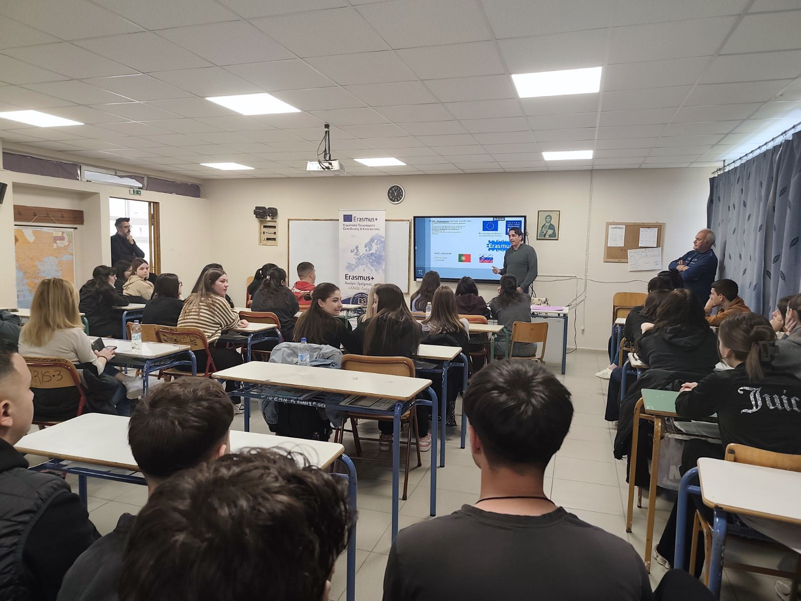 Διάχυση αποτελεσμάτων προγράμματος Erasmus+ στο Γενικό Λύκειο Καλής