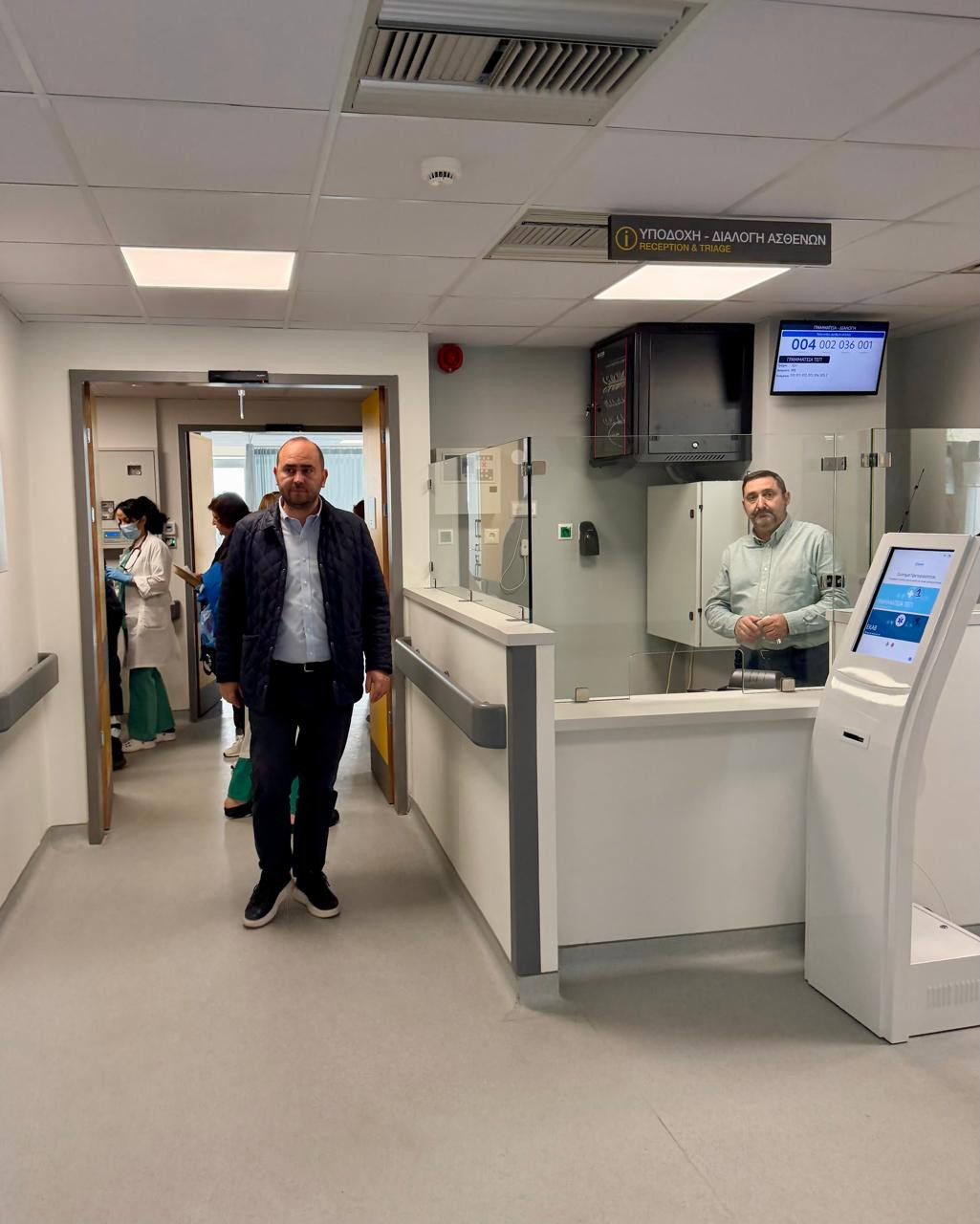 Επίσκεψη Λάκη Βασιλειάδη στα νέα ΤΕΠ και χειρουργεία που παραδόθηκαν σε Έδεσσα και Γιαννιτσά