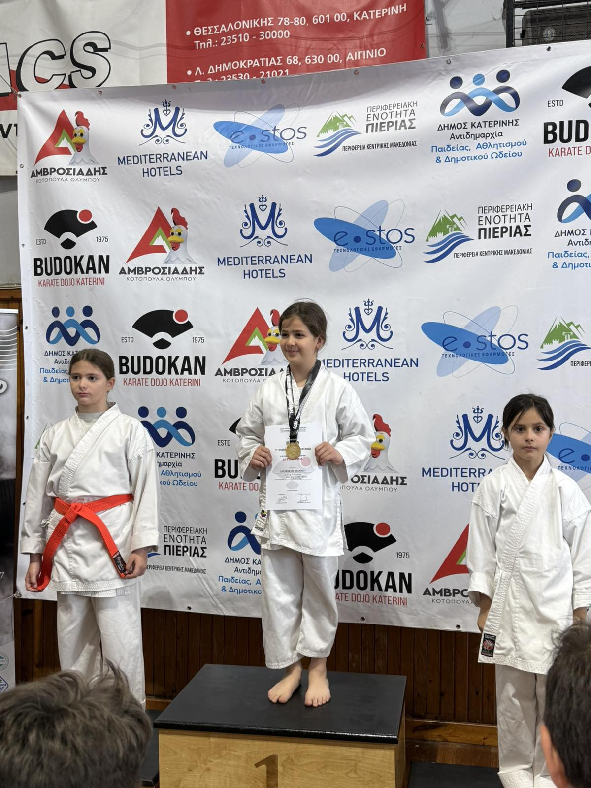 Επιτυχία του Αθλητικού Συλλόγου Καράτε "Η ΑΛΜΩΠΙΑ" στην Κατερίνη