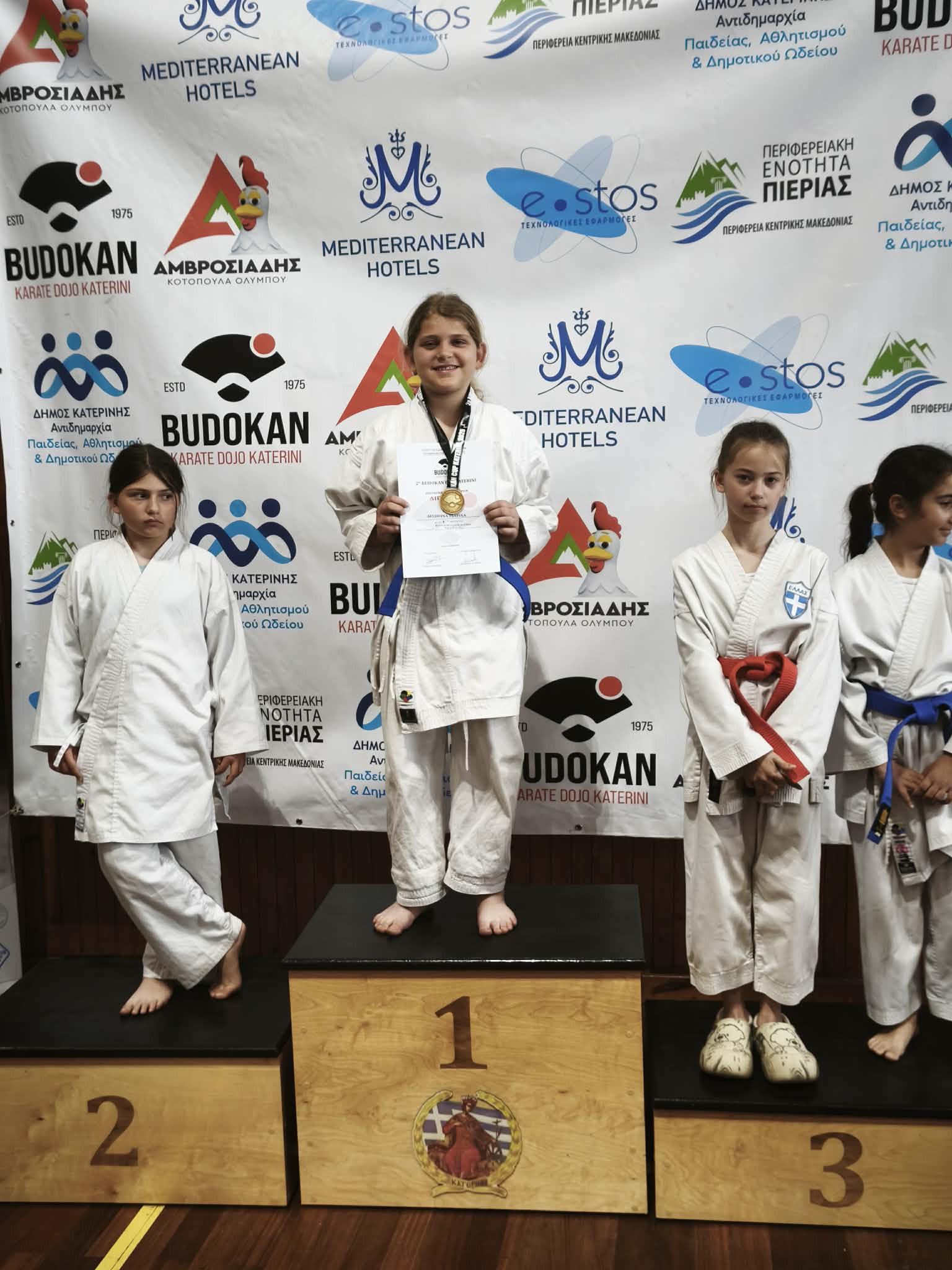 Επιτυχία του Αθλητικού Συλλόγου Καράτε "Η ΑΛΜΩΠΙΑ" στην Κατερίνη