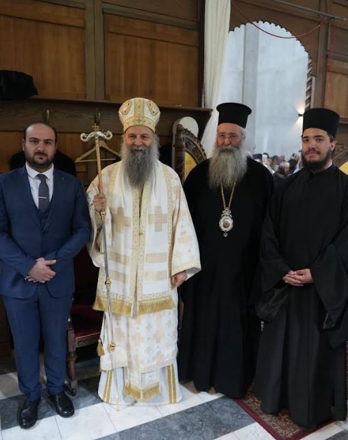Ο Μητροπολίτης Κίτρους κ. Γεώργιος στο Βελιγράδι
