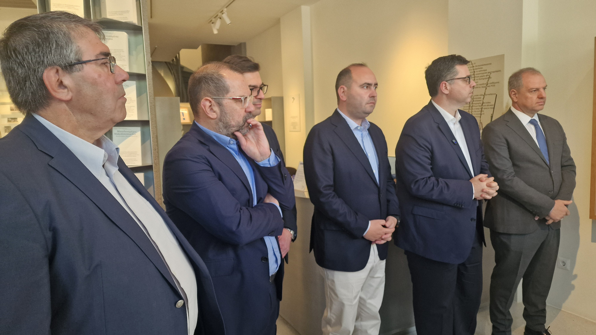 Έδεσσα: Επίσκεψη Κοντογεώργη και Γκιουλέκα στο Μουσείο Μακεδονικού Αγώνα Γέσιου με ευρεία παρουσία τοπικών αρχών