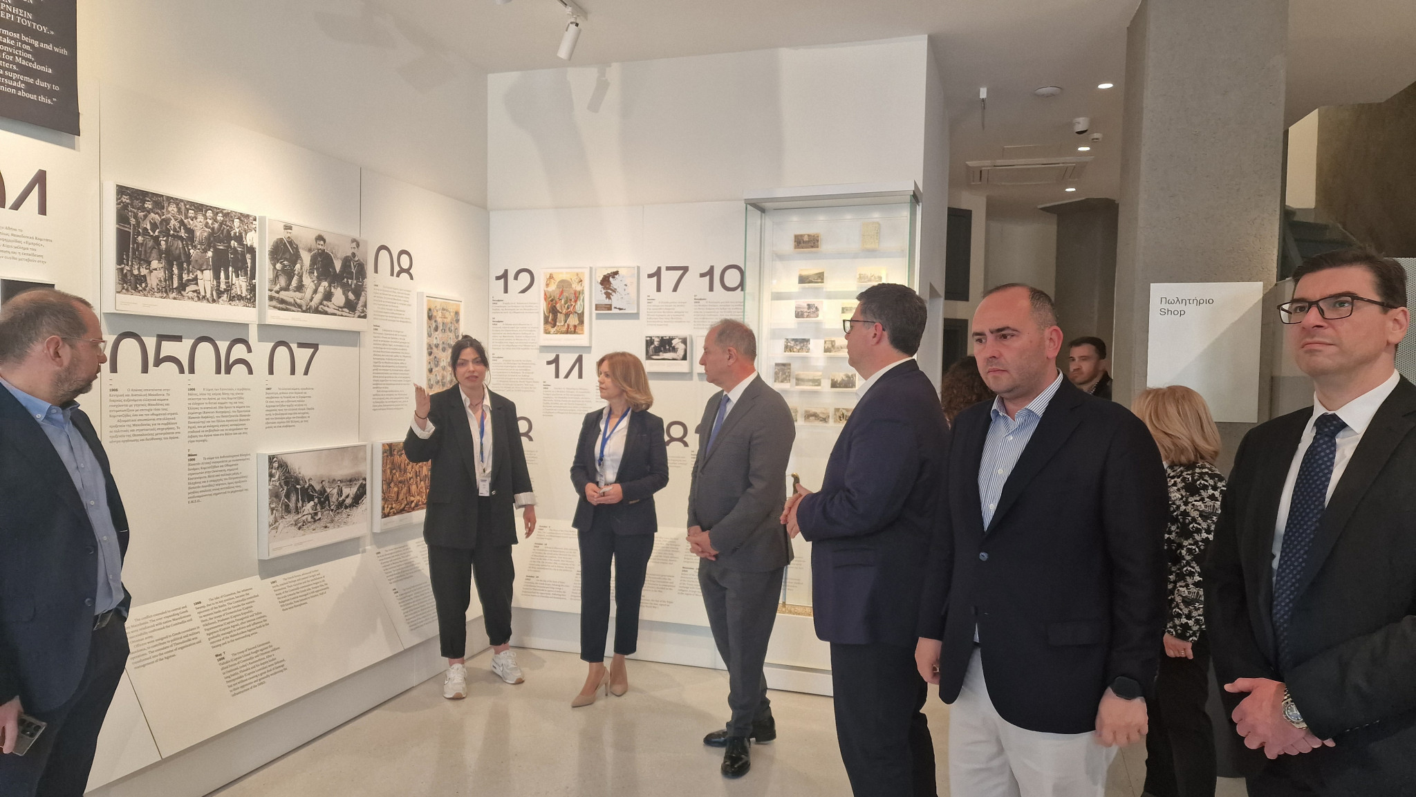 Έδεσσα: Επίσκεψη Κοντογεώργη και Γκιουλέκα στο Μουσείο Μακεδονικού Αγώνα Γέσιου με ευρεία παρουσία τοπικών αρχών