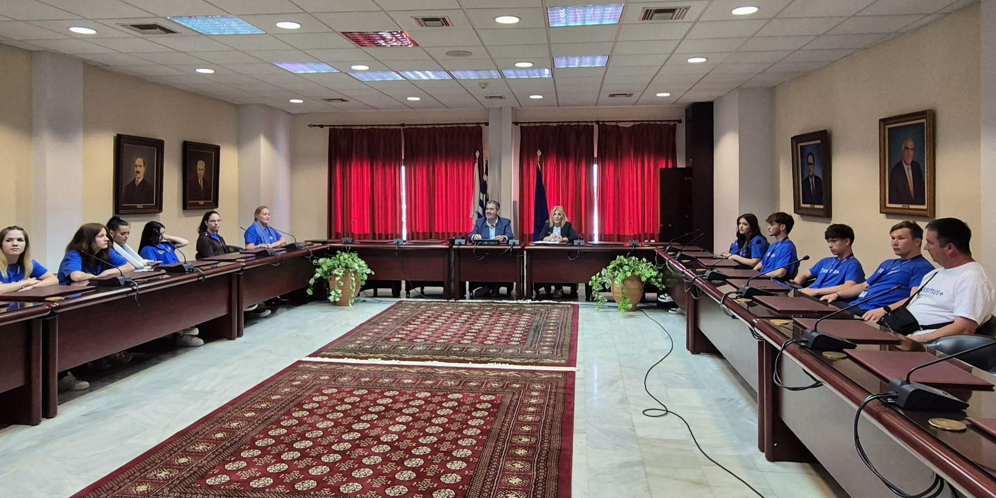 Επίσκεψη σπουδαστών και εκπαιδευτικών από την Ουγγαρία στο Επιμελητήριο Πιερίας στο πλαίσιο του Erasmus+