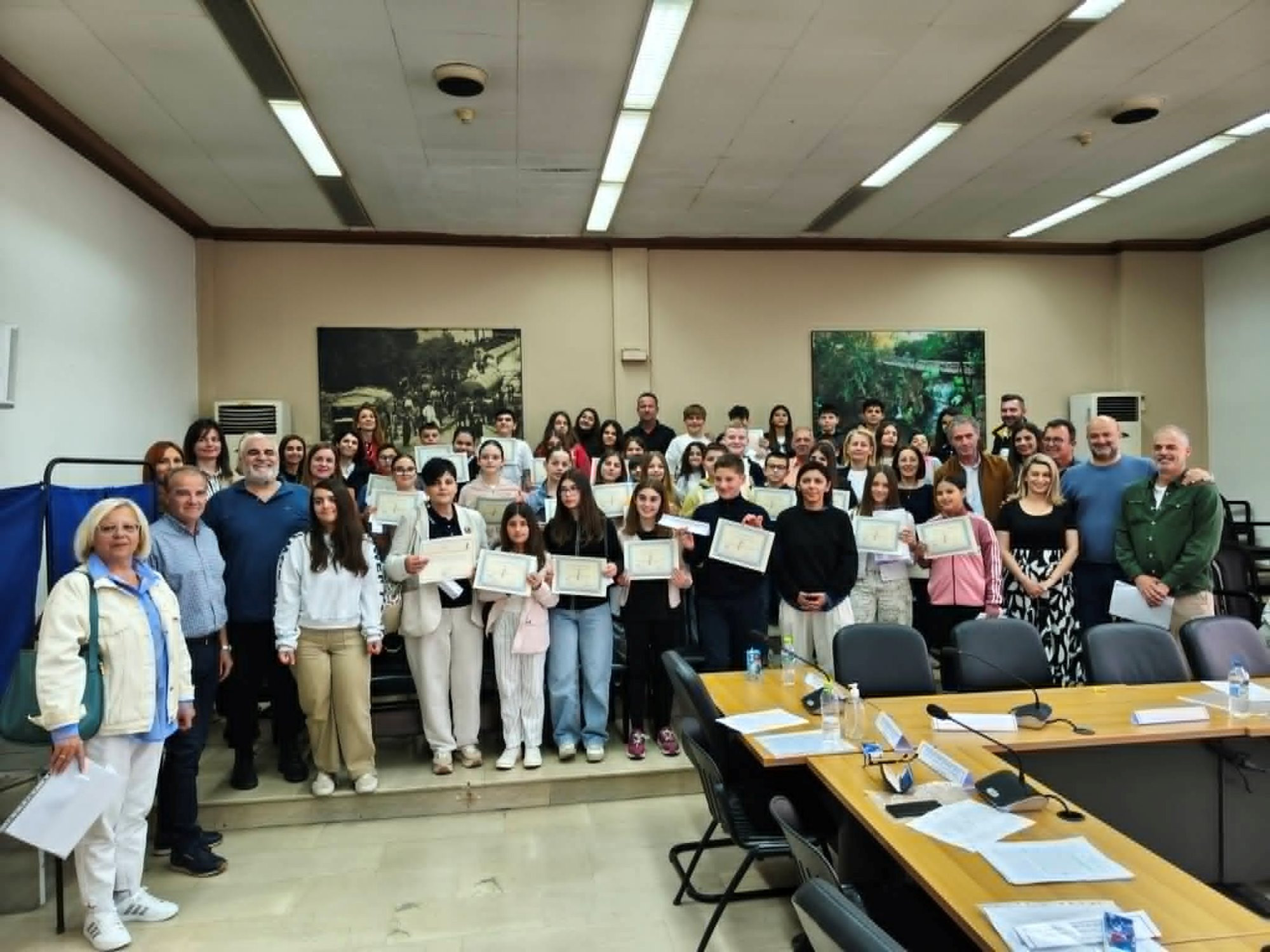 Με επιτυχία πραγματοποιήθηκε το «7ο Δημοτικό Συμβούλιο Παίδων» του Δήμου Ηρωικής Πόλεως Νάουσας