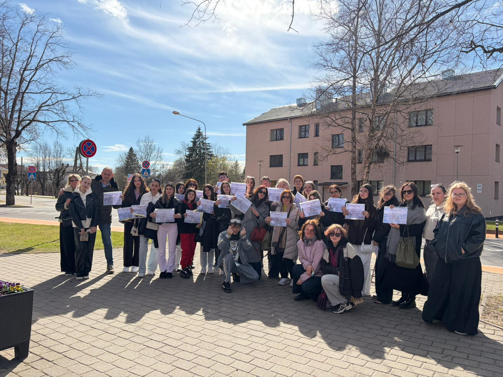 Συμμετοχή του Γενικού Λυκείου Αξού Πέλλας σε πρόγραμμα ERASMUS+  Λετονία