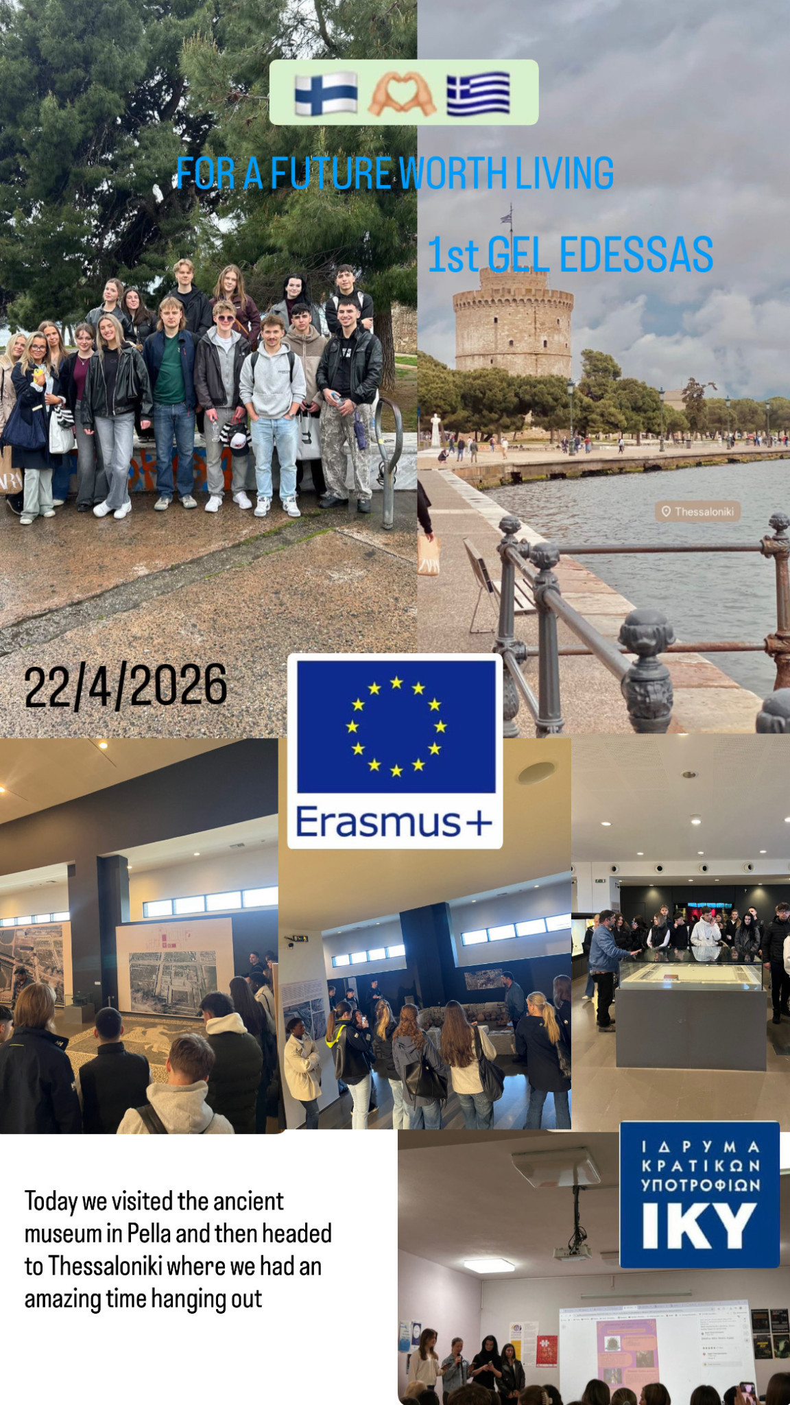 Διεθνοποίηση και Παιδαγωγικός Μετασχηματισμός στο 1ο ΓΕΛ Έδεσσας: Μια Εβδομάδα Δημιουργικής Σύμπραξης και Ενεργού Πολιτειότητας