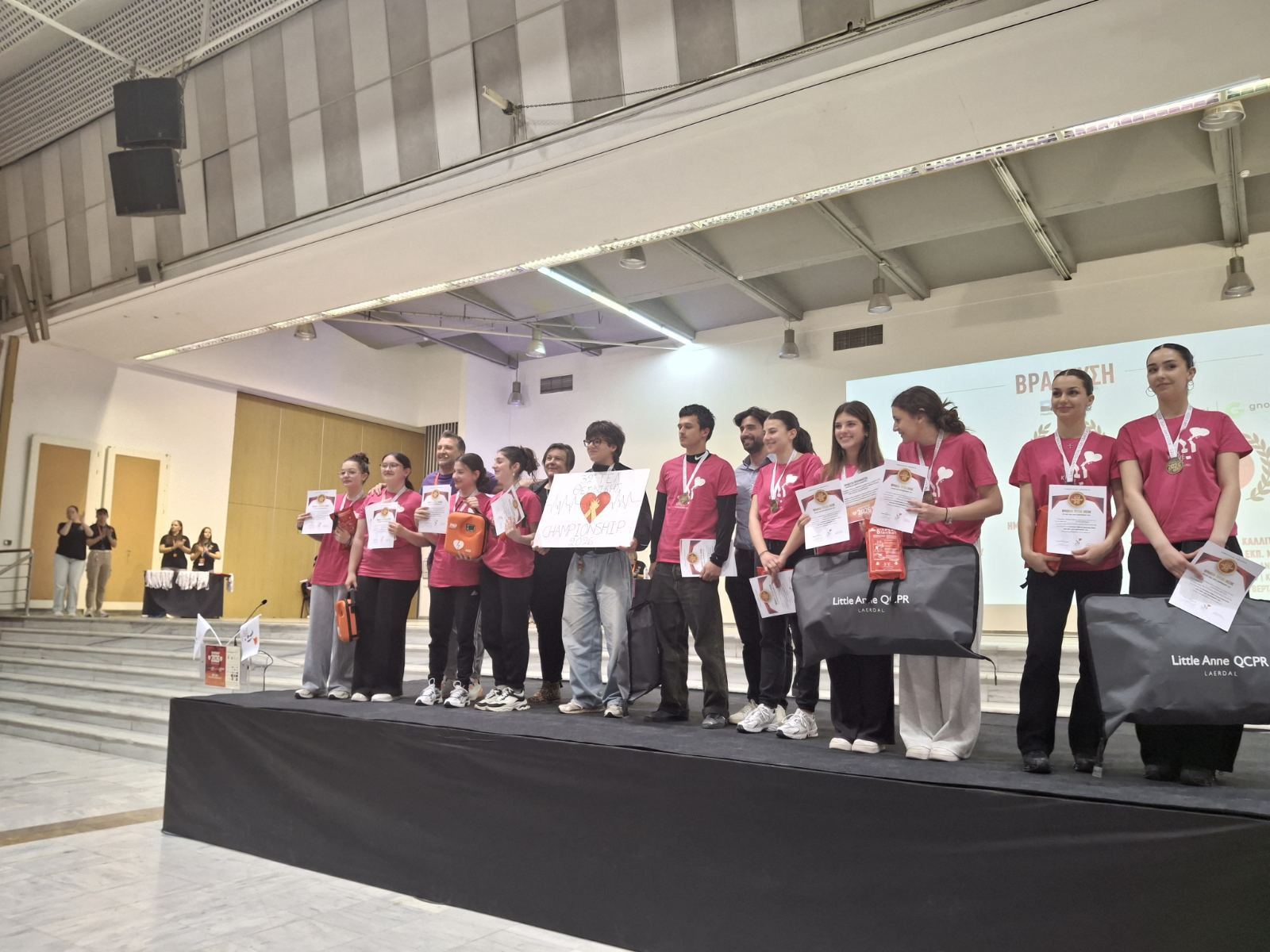 2ο Βραβείο στο Μαθητικό Διαγωνισμό ΚΑΡΠΑ – Kids Save Lives Championship 2026 για το Γυμνάσιο Εξαπλατάνου