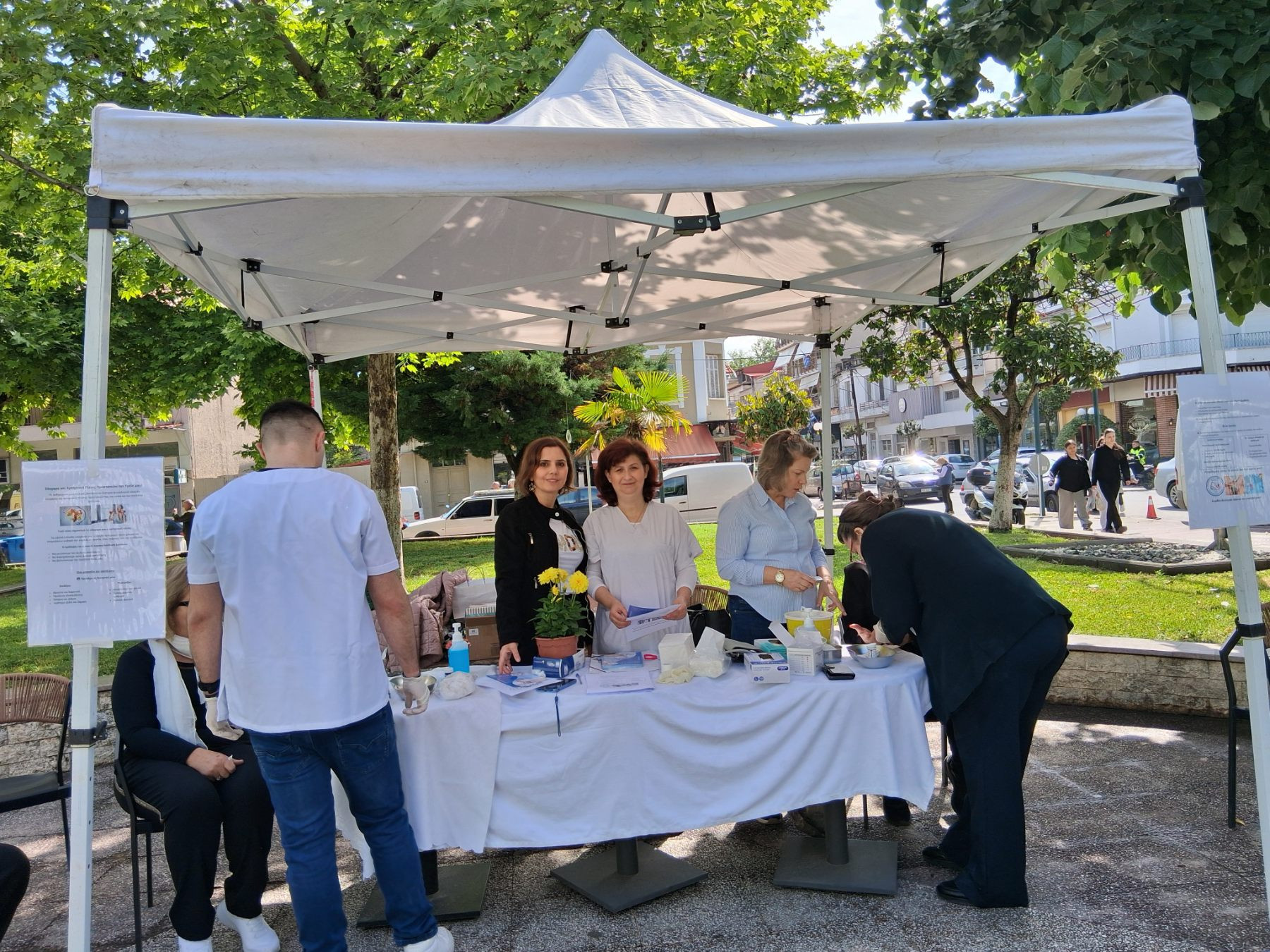 H δράση της ΣΑΕΚ του Γ.Ν. Έδεσσας πραγματοποιήθηκε με επιτυχία στην Σκύδρα