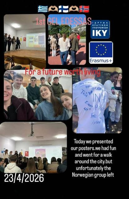 Διεθνοποίηση και Παιδαγωγικός Μετασχηματισμός στο 1ο ΓΕΛ Έδεσσας: Μια Εβδομάδα Δημιουργικής Σύμπραξης και Ενεργού Πολιτειότητας