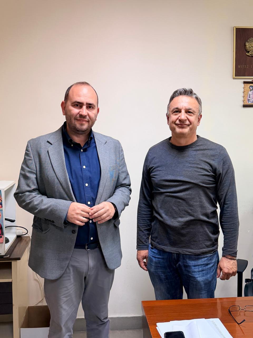 Συνάντηση Λάκη Βασιλειάδη με τον Υπουργό Αγροτικής Ανάπτυξης: Φαινόμενο «Ξερές Βέργες» σε Ροδάκινα και άλλες καλλιέργειες