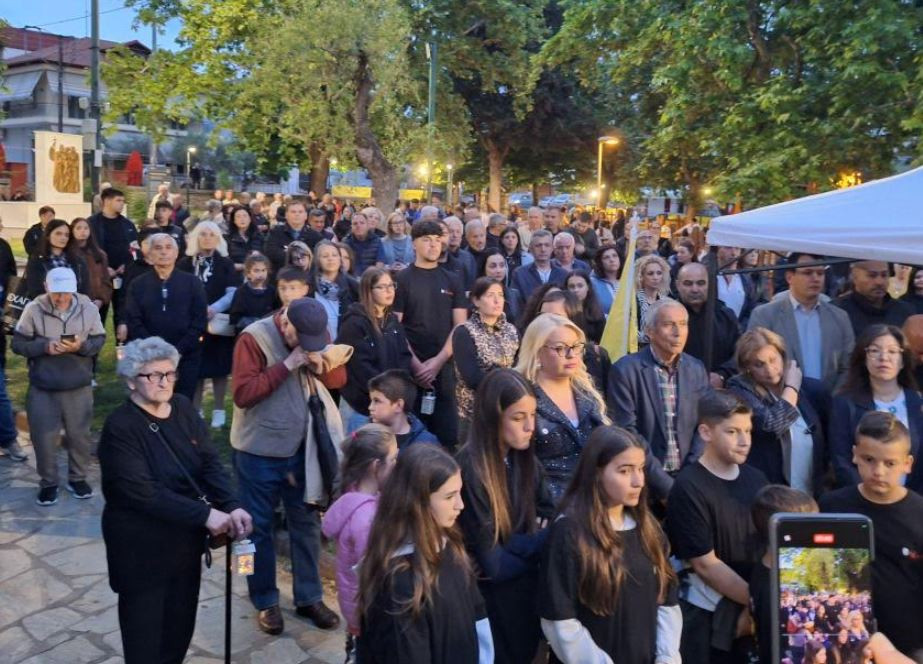 Ο Δήμος Πέλλας άναψε τη «Φλόγα της Μνήμης» για τις 353.000 ψυχές των Ελλήνων του Πόντου