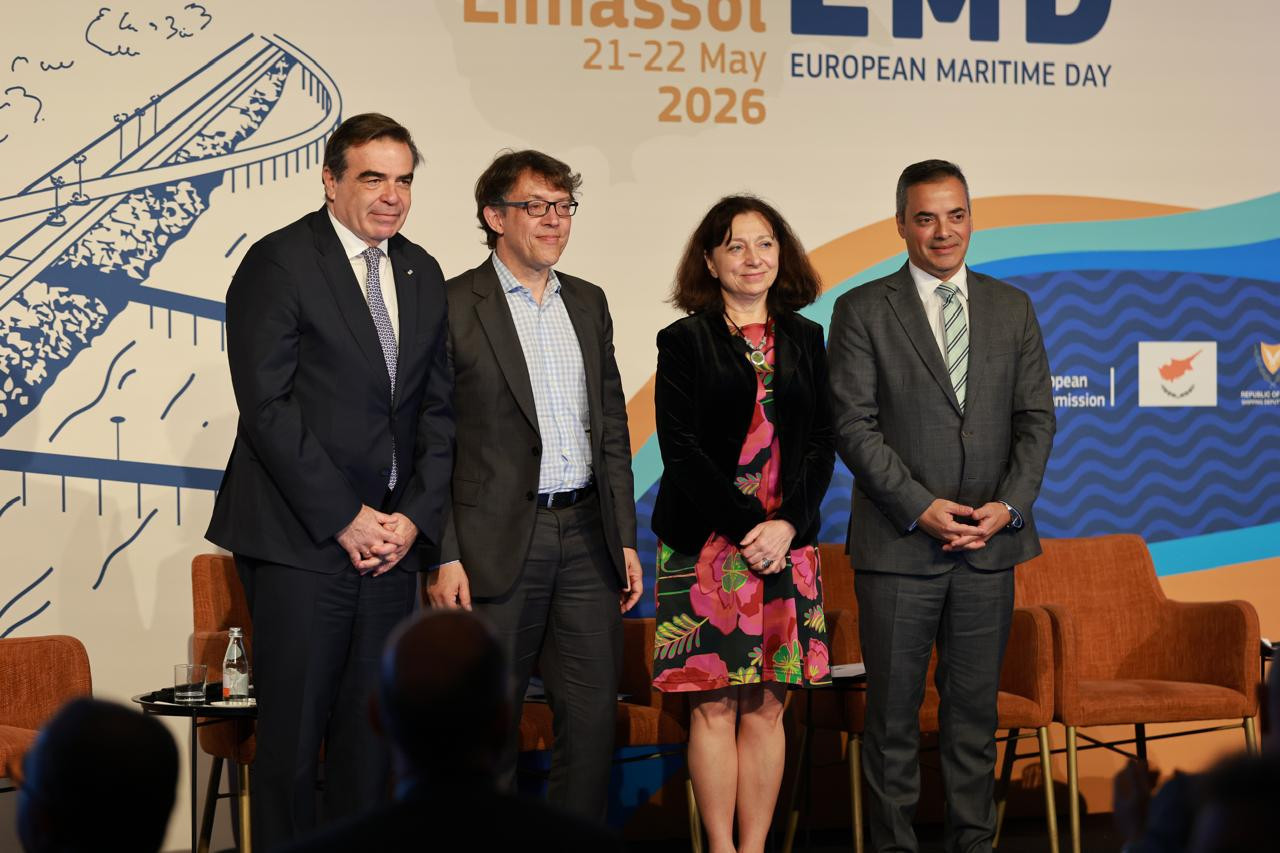 Στη Λεμεσό ο ΥπΑΑΤ, Μαργαρίτης Σχοινάς για την Ευρωπαϊκή Ημέρα Θάλασσας – «Η Ελλάδα στηρίζει την γαλάζια οικονομία - επενδύσεις, απλοποίηση, καινοτομία»