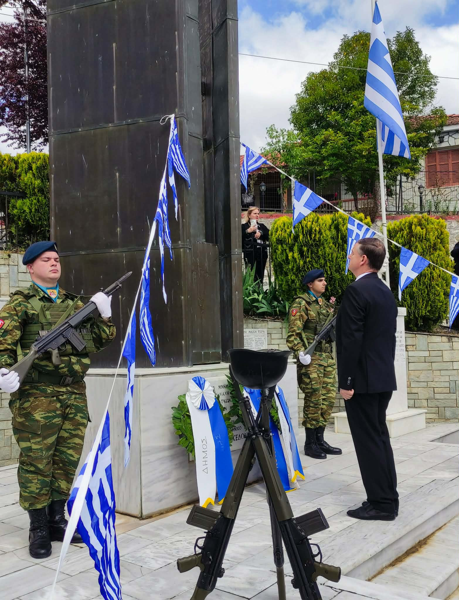 Με λαμπρότητα και σεβασμό πραγματοποιήθηκε η 108η Επέτειος της Μάχης του Σκρα