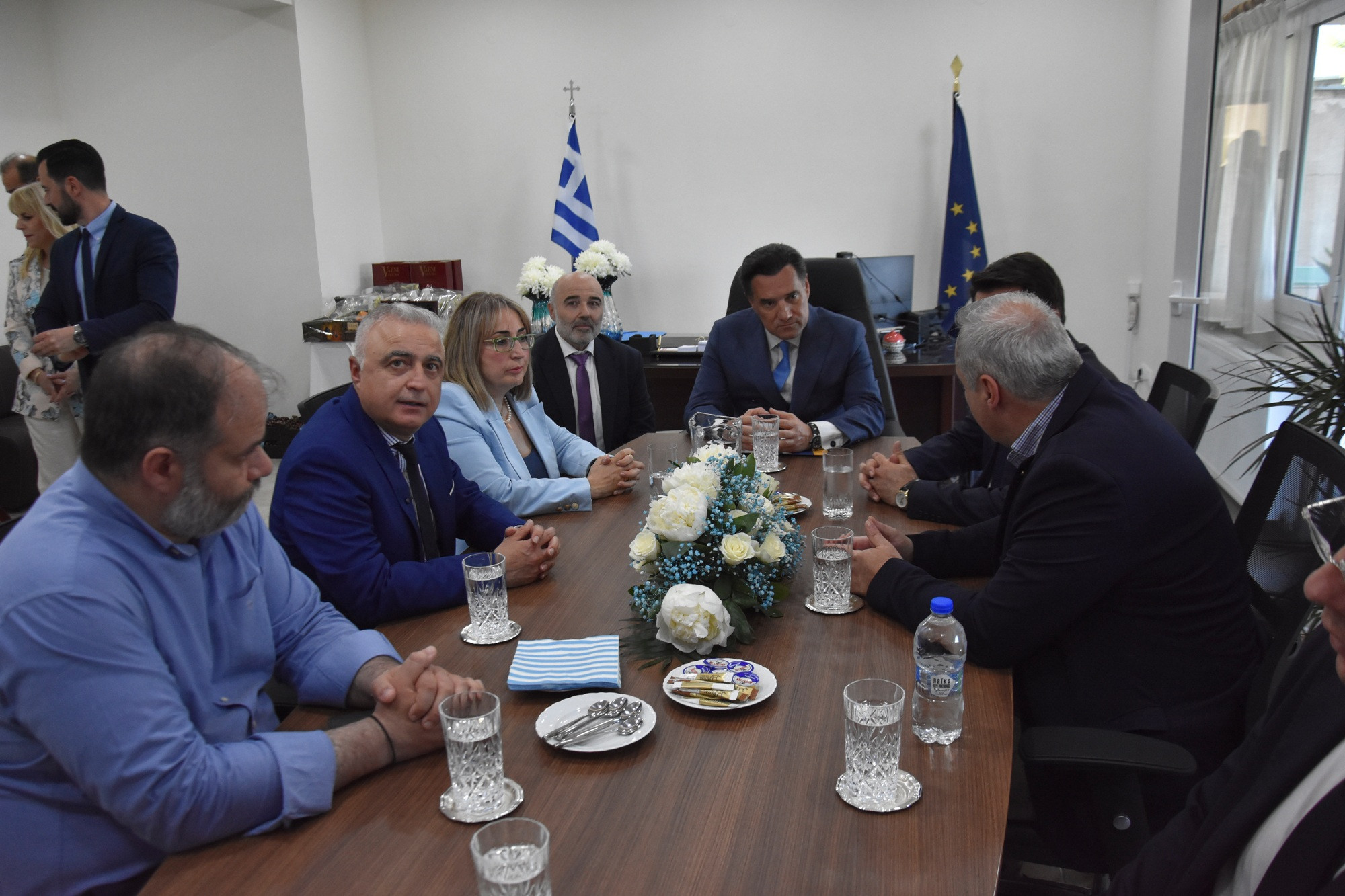 Νοσοκομείο Νάουσας - Εγκαινιάστηκαν τα ανακαινισμένα ΤΕΠ παρουσία του Υπουργού Υγείας Άδωνι Γεωργιάδη