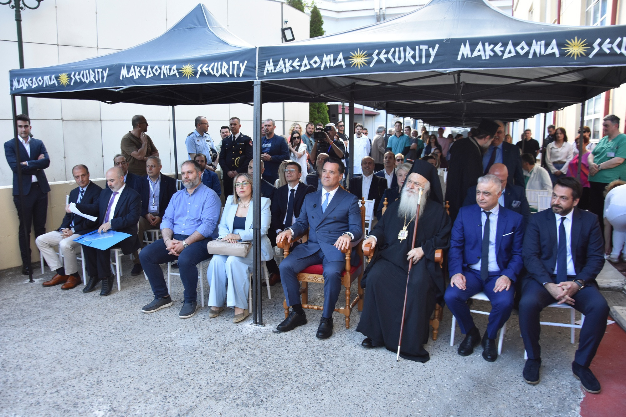 Νοσοκομείο Νάουσας - Εγκαινιάστηκαν τα ανακαινισμένα ΤΕΠ παρουσία του Υπουργού Υγείας Άδωνι Γεωργιάδη
