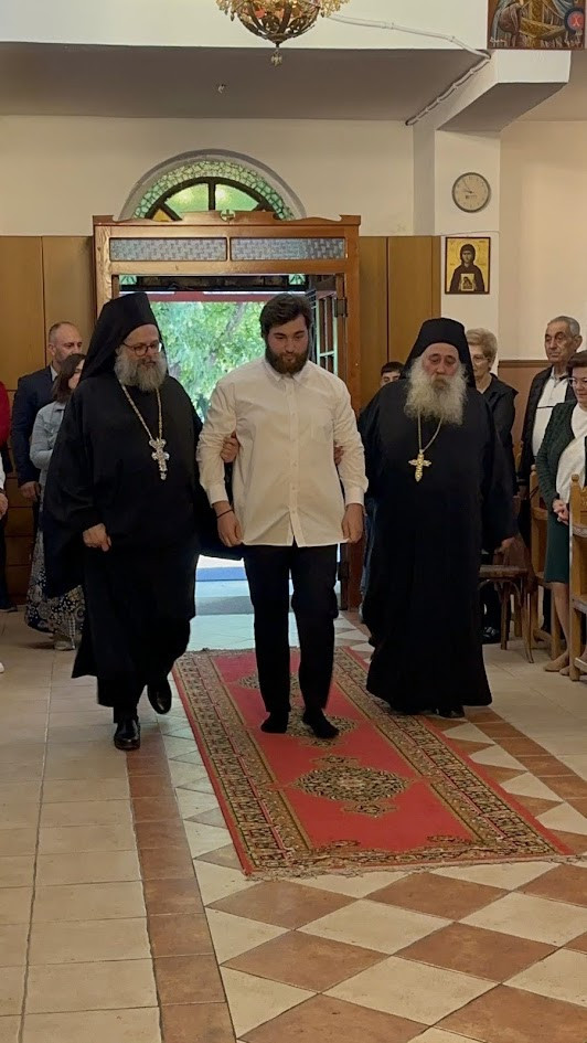 Μoναχική κουρά και εις διάκονον χειροτονία του π. Μελχισεδέκ Δουλγερίδη από τον Σεβασμιότατο Μητροπολίτη Εδέσσης κ. Ιωήλ