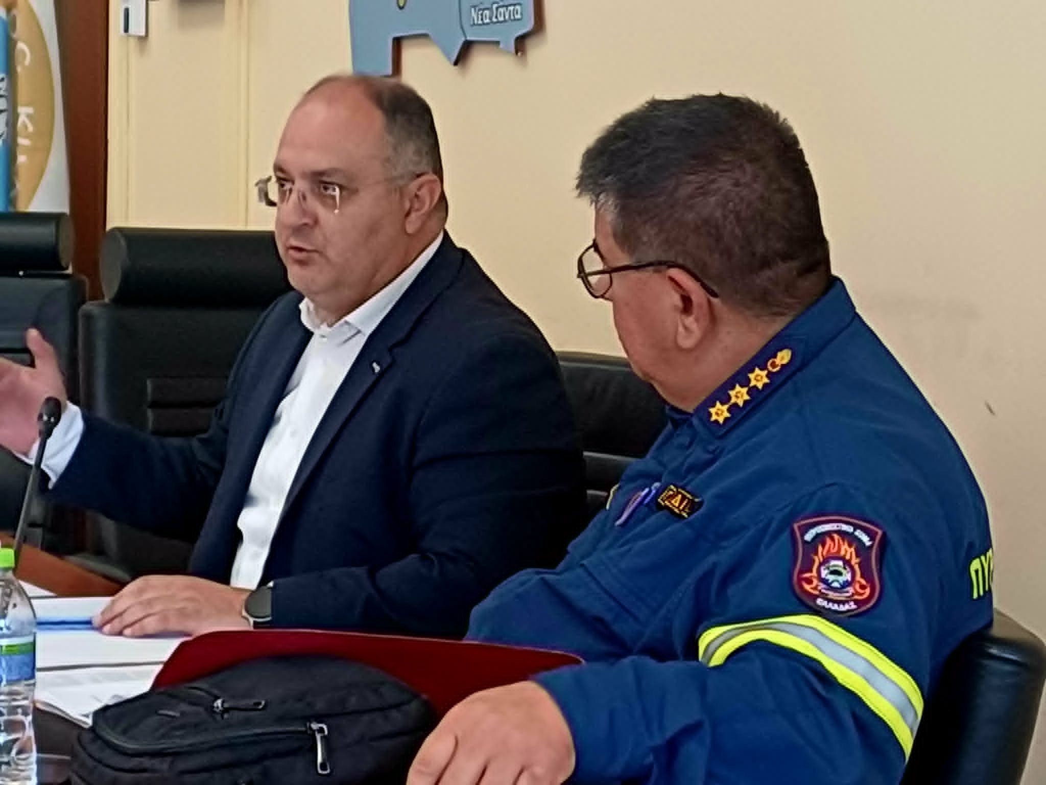 Ενημέρωση Κοινοταρχών για τα μέτρα πρόληψης και προστασίας της αντιπυρικής περιόδου