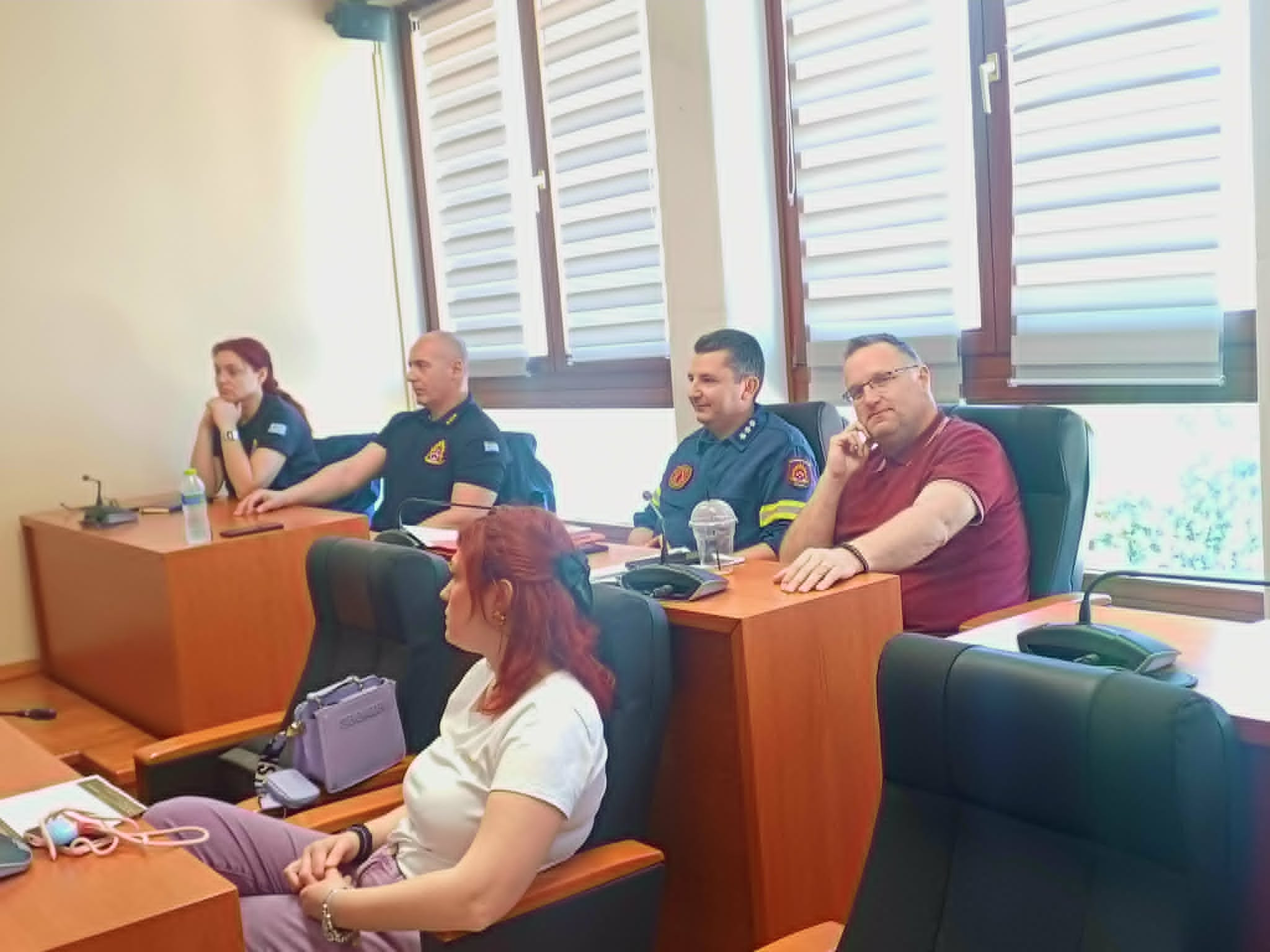 Ενημέρωση Κοινοταρχών για τα μέτρα πρόληψης και προστασίας της αντιπυρικής περιόδου