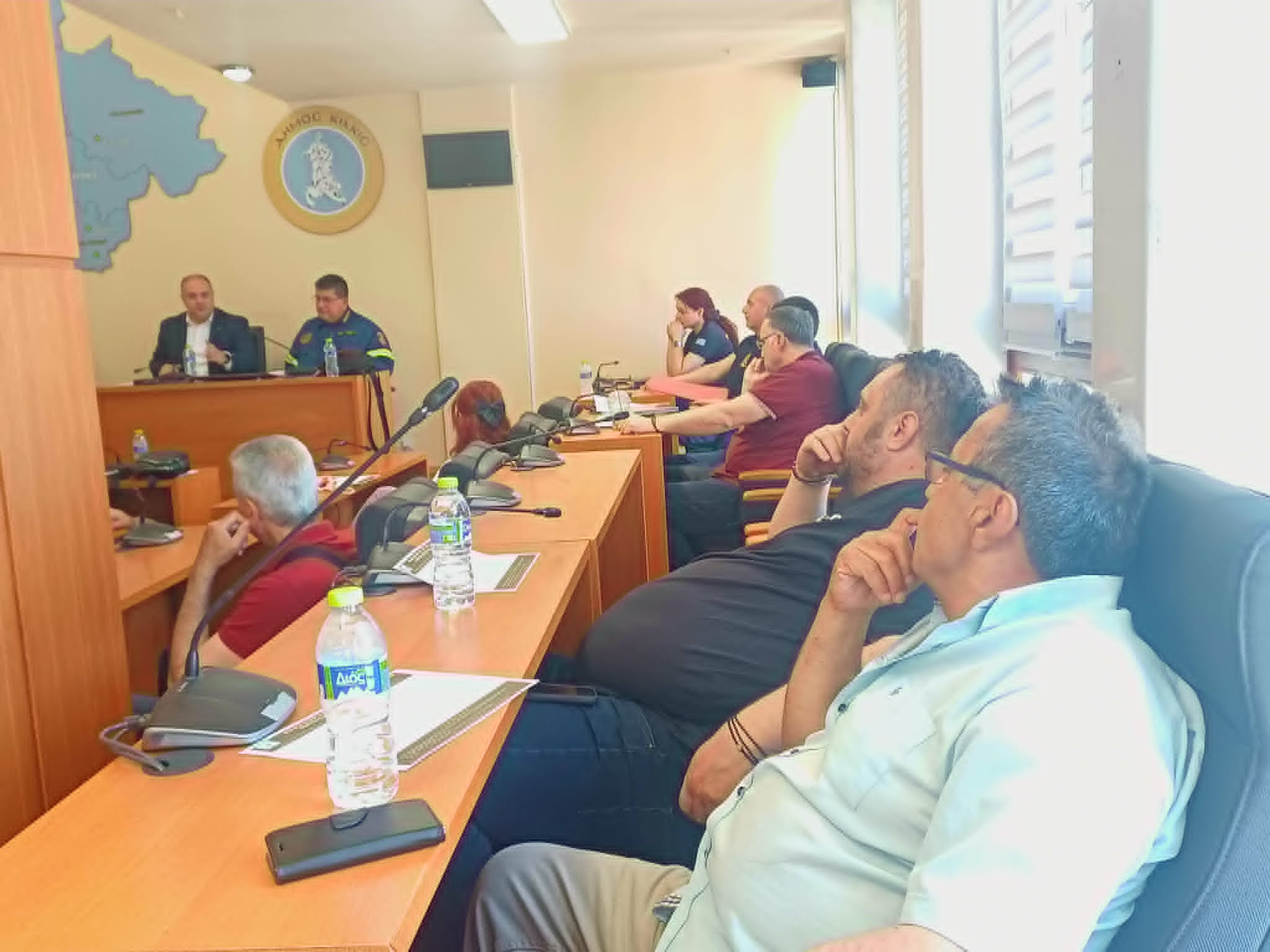Ενημέρωση Κοινοταρχών για τα μέτρα πρόληψης και προστασίας της αντιπυρικής περιόδου