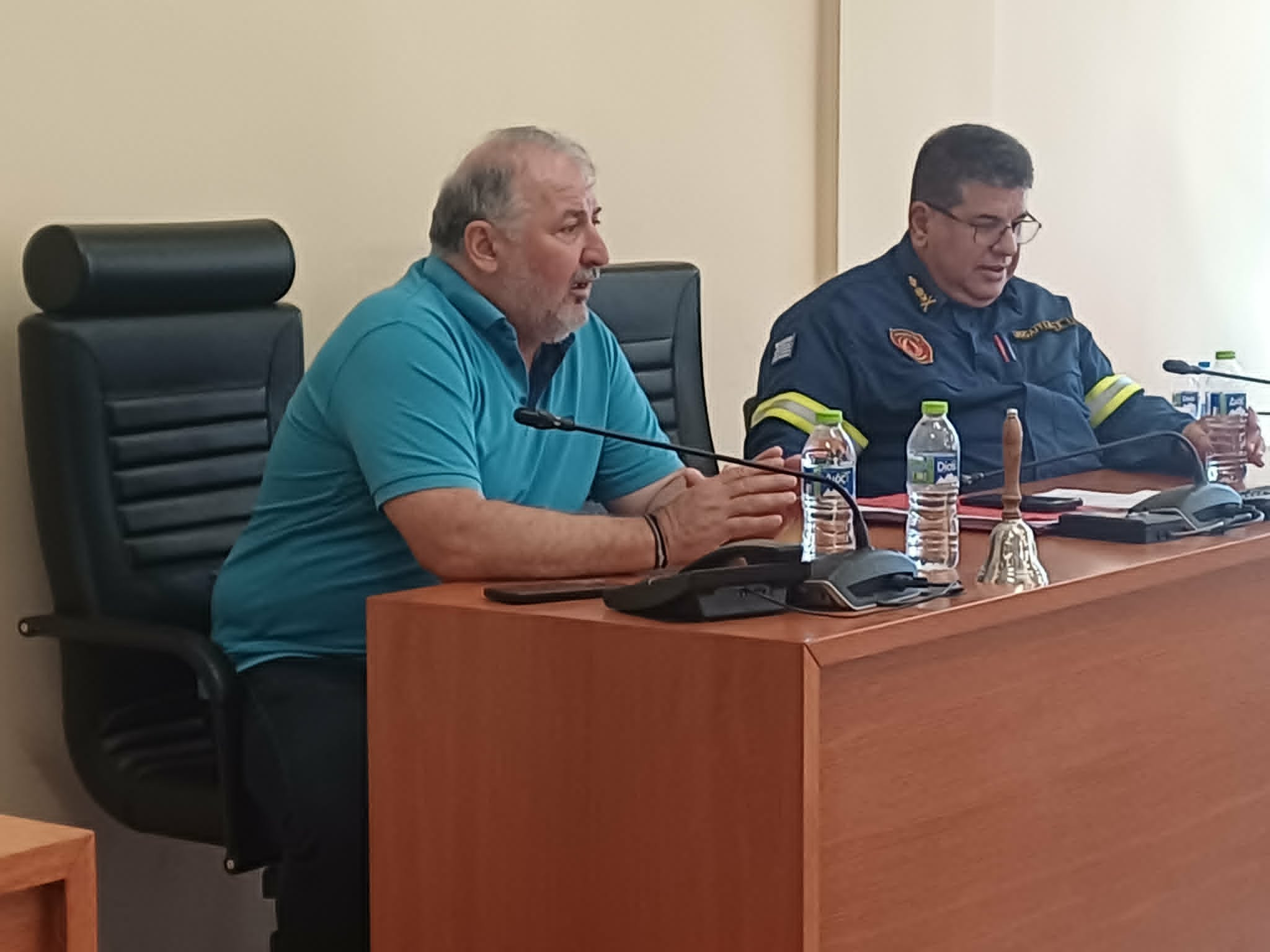 Ενημέρωση Κοινοταρχών για τα μέτρα πρόληψης και προστασίας της αντιπυρικής περιόδου